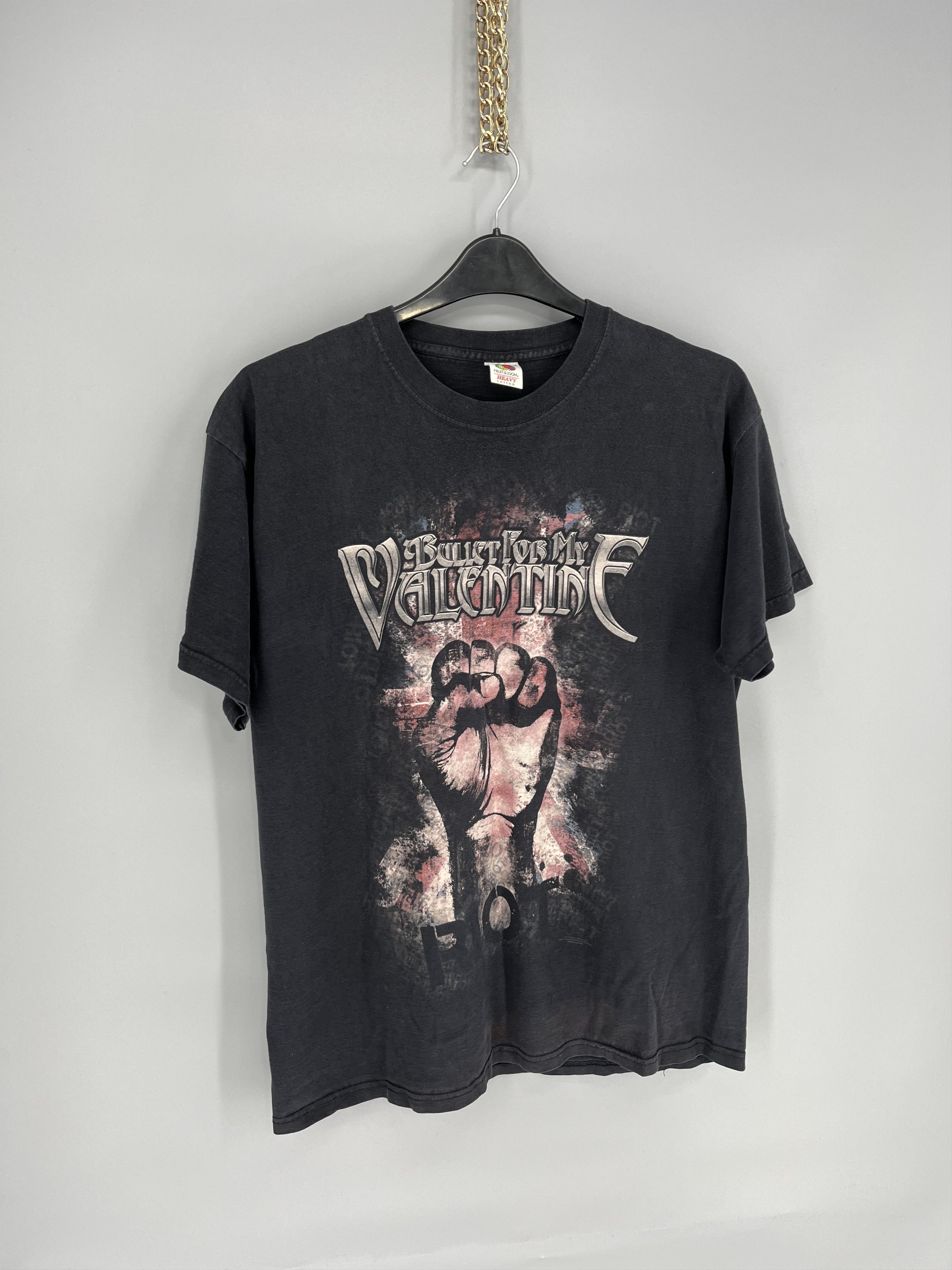 Band Tees Vintage Y2K Bullet For My Valentine Tour Tee Band Rock Shirt Size US XL / EU 56 / 4 - 2 Thumbnail