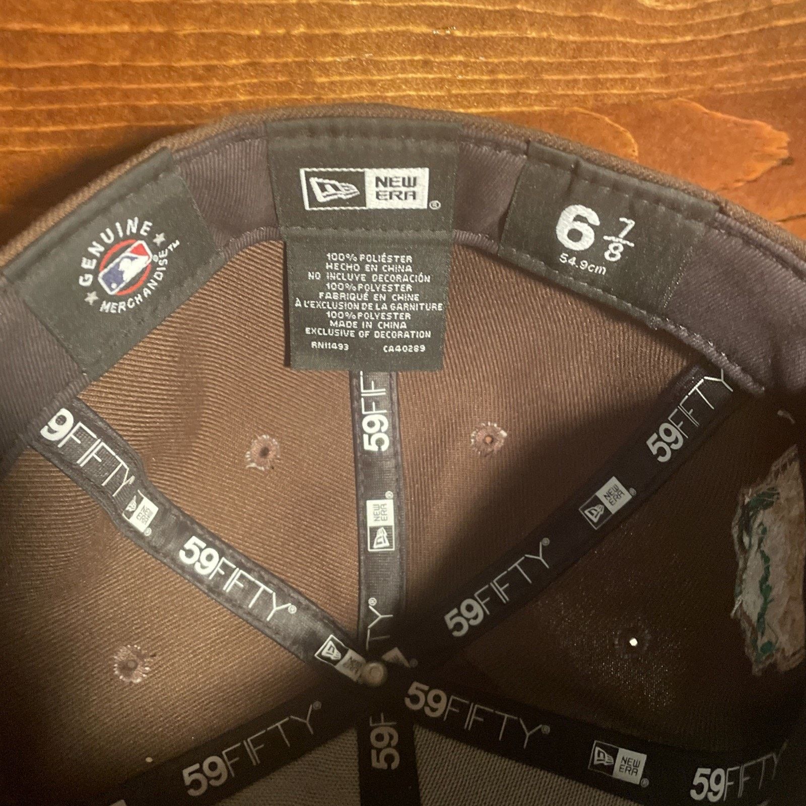 New Era Exclusive Seattle Mariners Fitted *Starbucks Size* EUC Size ONE SIZE - 8 Thumbnail