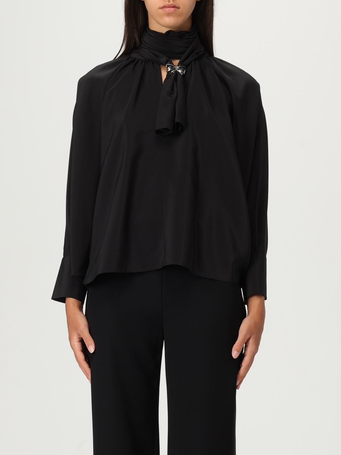 Max Mara Max Mara Shirt Woman Black Size M / US 6-8 / IT 42-44 - 1 Thumbnail
