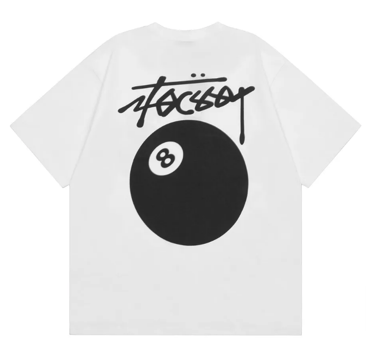 Japanese Brand × Vintage "Circule-8-White-L" Oversized T-shirt Size US L / EU 52-54 / 3 - 1 Thumbnail