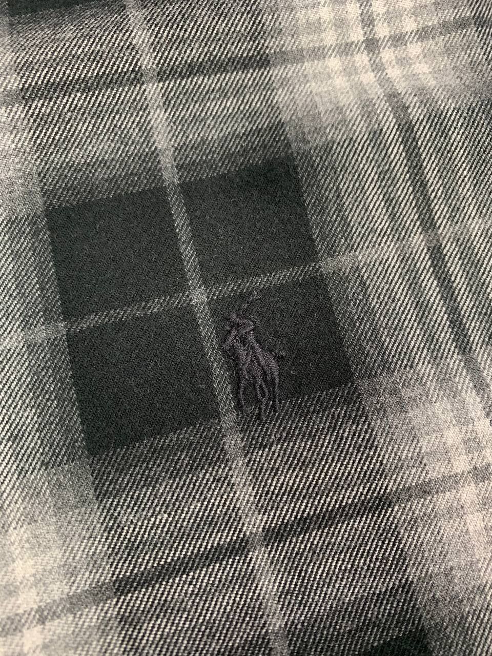 Polo Ralph Lauren Polo Ralph Lauren Button Up Shirt Men’s Black Gray Plaid Size US L / EU 52-54 / 3 - 8 Thumbnail