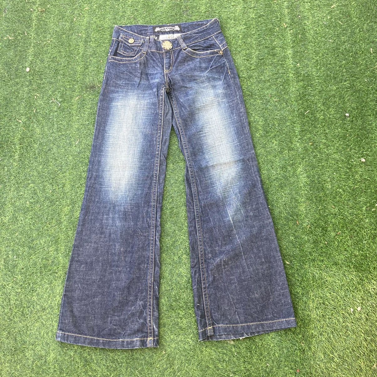 If Six Was Nine RED PEPPERS FLARED BOOTCUT JEANS Size US 30 / EU 46 - 1 Thumbnail