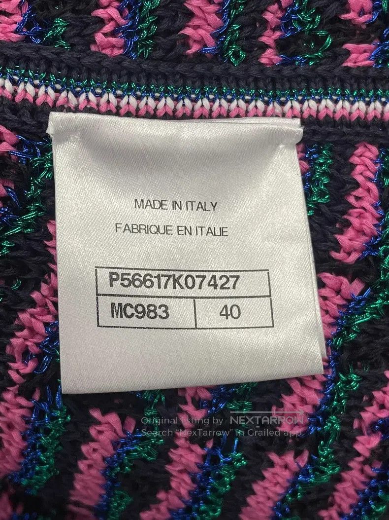 Chanel Chanel Colourful woven zipper skirt Size 26" / US 2 / IT 38 - 5 Thumbnail