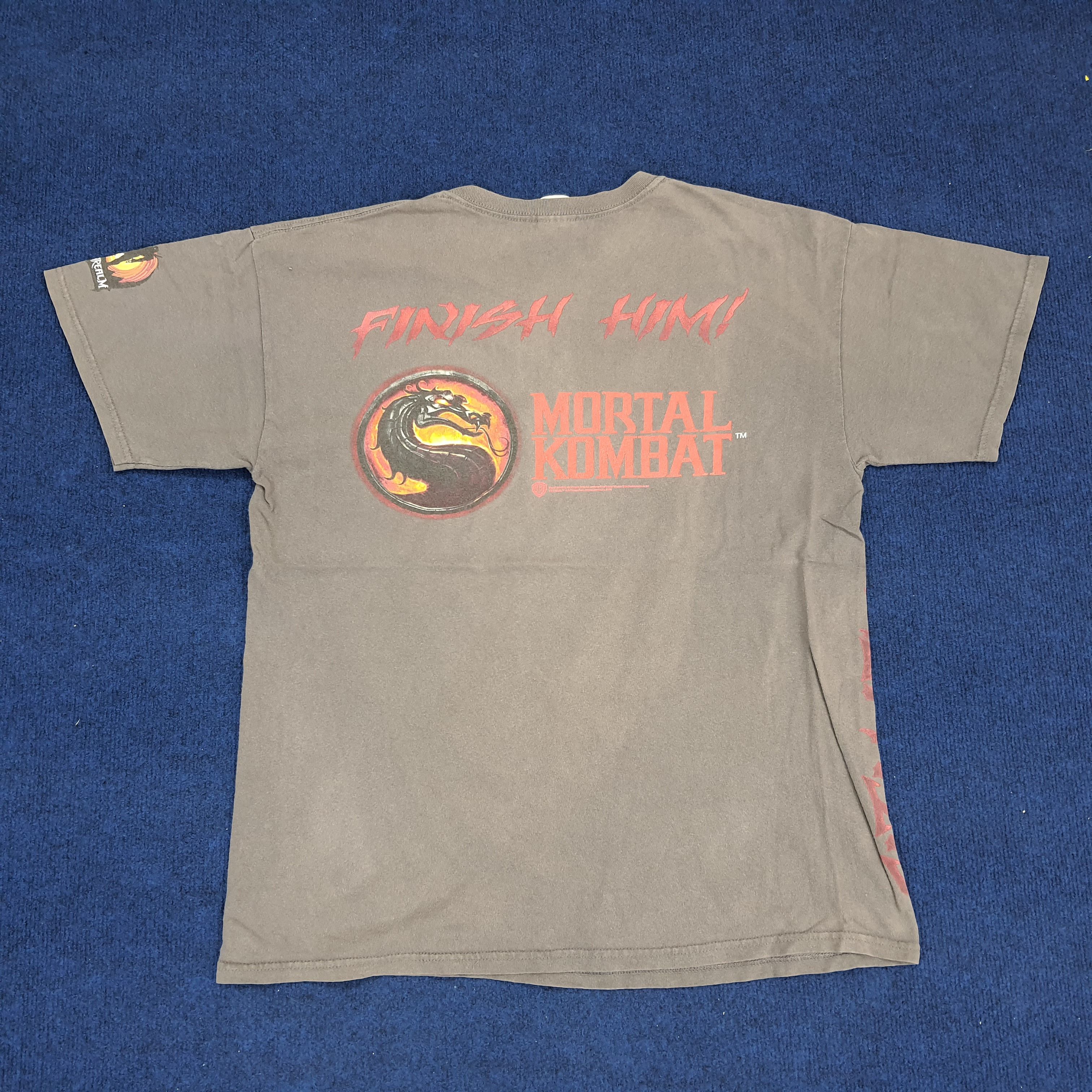 The Game × Vintage Vintage Mortal Kombat Fatality NetherRealm T-shirt Size US L / EU 52-54 / 3 - 3 Thumbnail