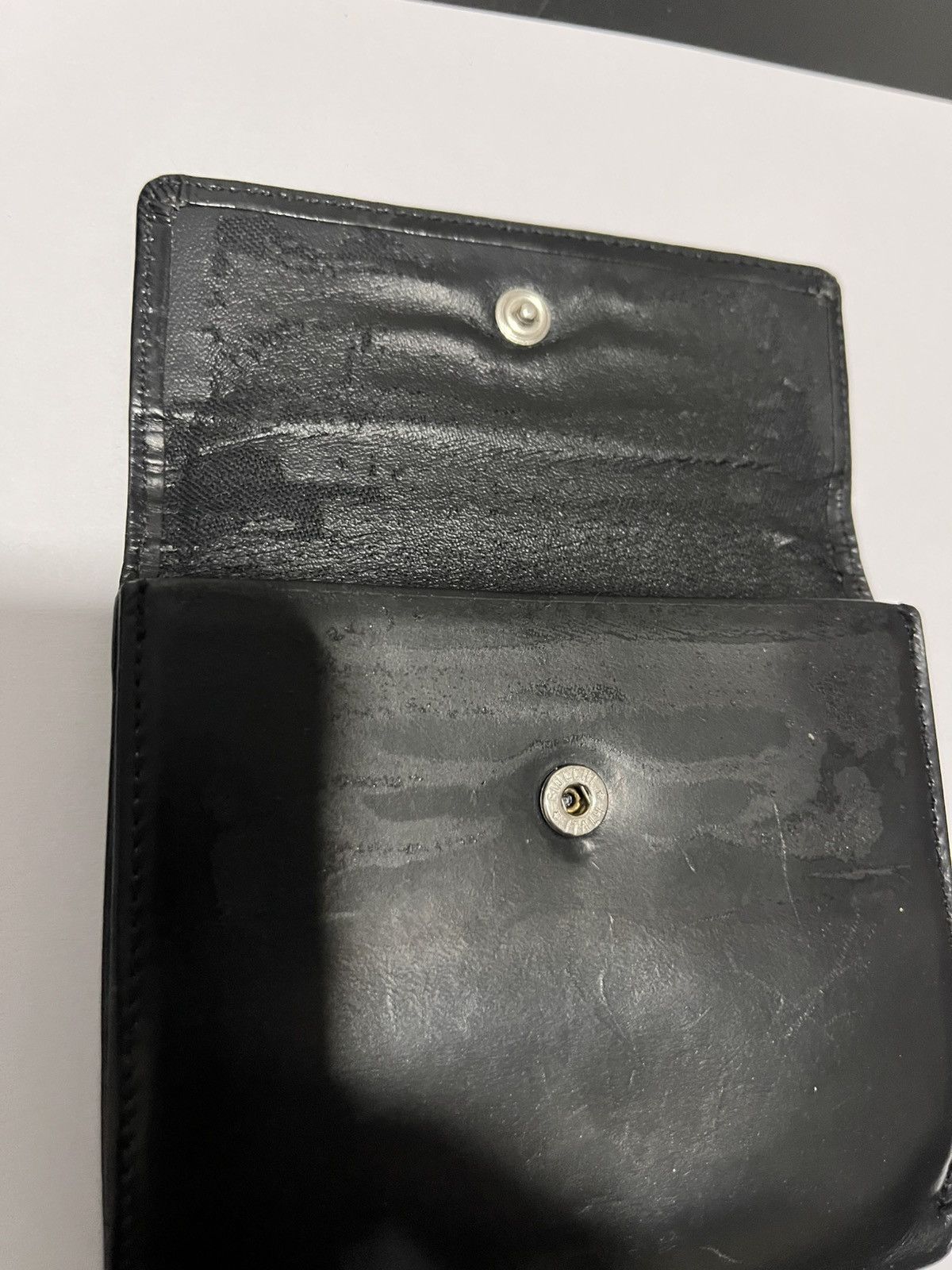 Jean Paul Gaultier × Vintage Jean-Paul Gaultier Black and Silver Wallet-purses Size ONE SIZE - 9 Thumbnail
