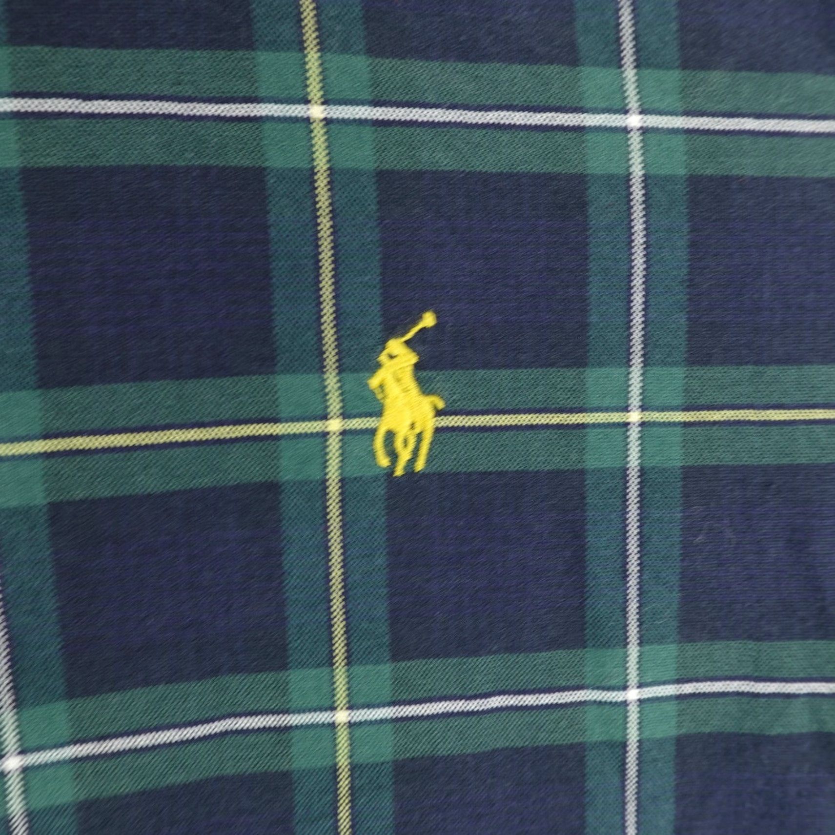 Ralph Lauren VINTAGE Ralph Lauren Shirt Mens XL Blue Green Plaid Flannel Button-Up Pony Logo (Classic Outdoor Preppy) Men’s XL Blue Plaid Shirt Size US XL / EU 56 / 4 - 3 Thumbnail