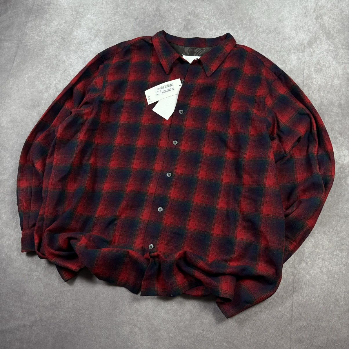 Maison Margiela Maison Margiela Pendleton oversized shirt | Grailed