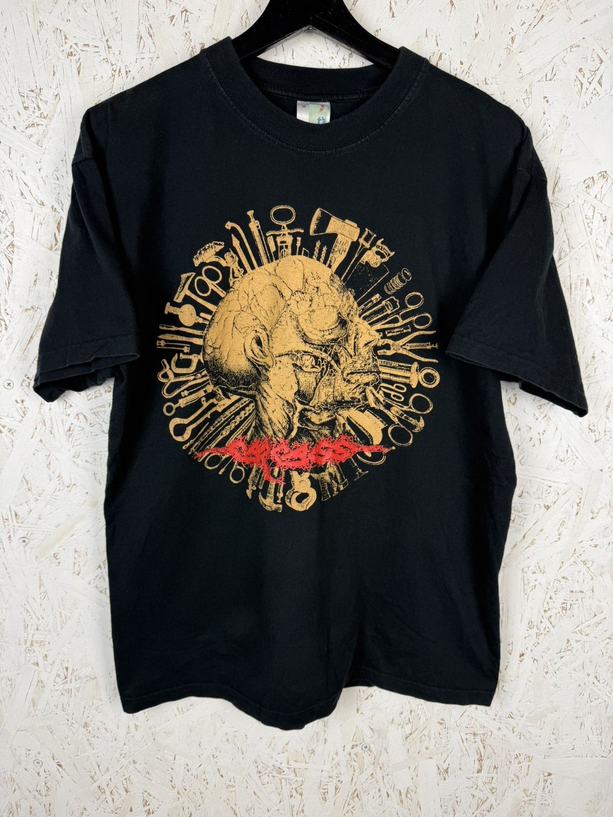 Band Tees 90s Carcass European Evisceration III 1993 Tour T-Shirt M Size US M / EU 48-50 / 2 - 1 Thumbnail