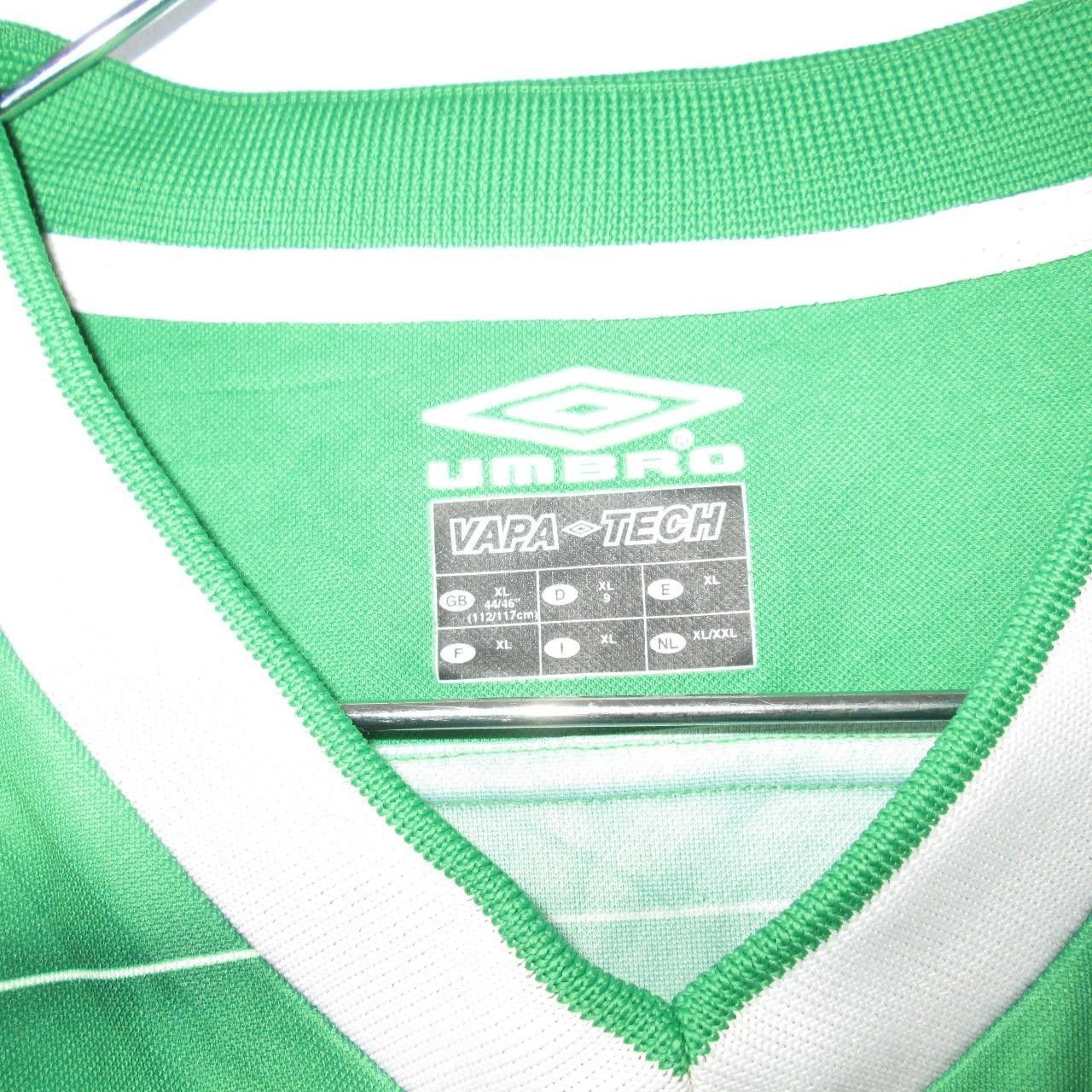Umbro Ireland 2002 2003 2004 Home Shirt Jersey Size US XL / EU 56 / 4 - 4 Thumbnail