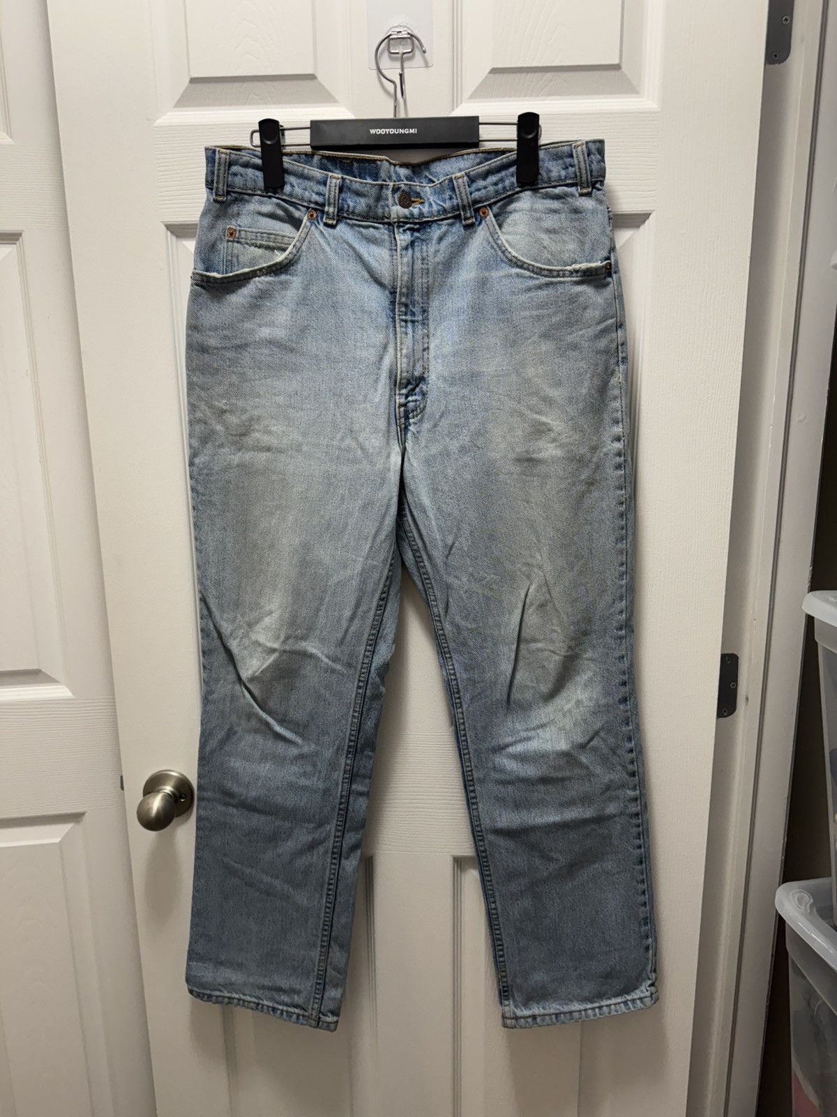 Levi's Vintage Clothing Levi's Levis Orange Tab 619 Vintage Light Wash Denim Jeans Size US 36 / EU 52 - 1 Thumbnail
