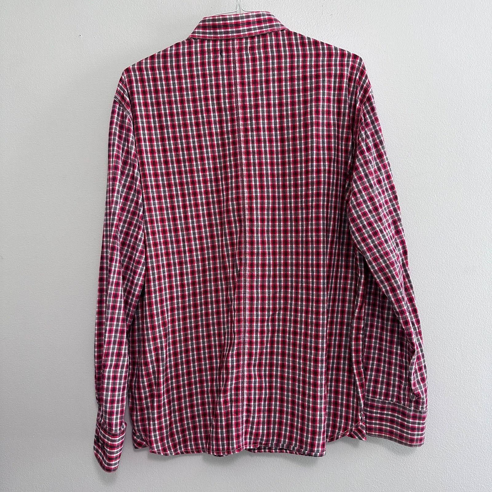 French Connection French Connection red plaid button down Size US XL / EU 56 / 4 - 3 Thumbnail