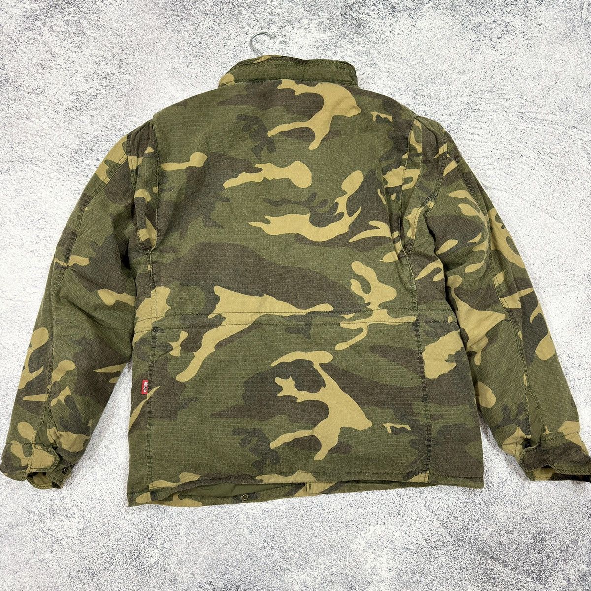 khujo Khujo 2in1 Mens Camo RipStop M-65 Field Coat L size Size US L / EU 52-54 / 3 - 7 Thumbnail
