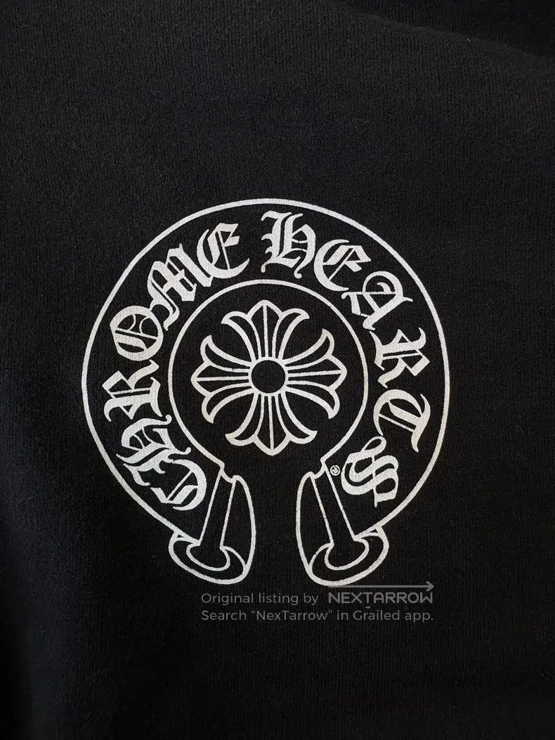 Chrome Hearts CHROME HEARTS Size L Black horseshoe hoodie Size US L / EU 52-54 / 3 - 5 Thumbnail