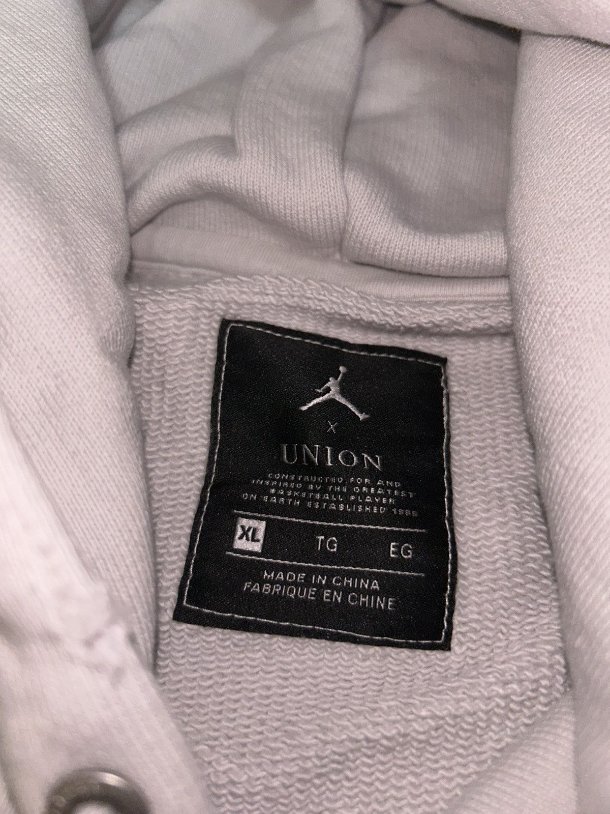 Jordan Brand × Union LA Jordan Union Hoodie Photon Dust Size large Size US XL / EU 56 / 4 - 6 Thumbnail