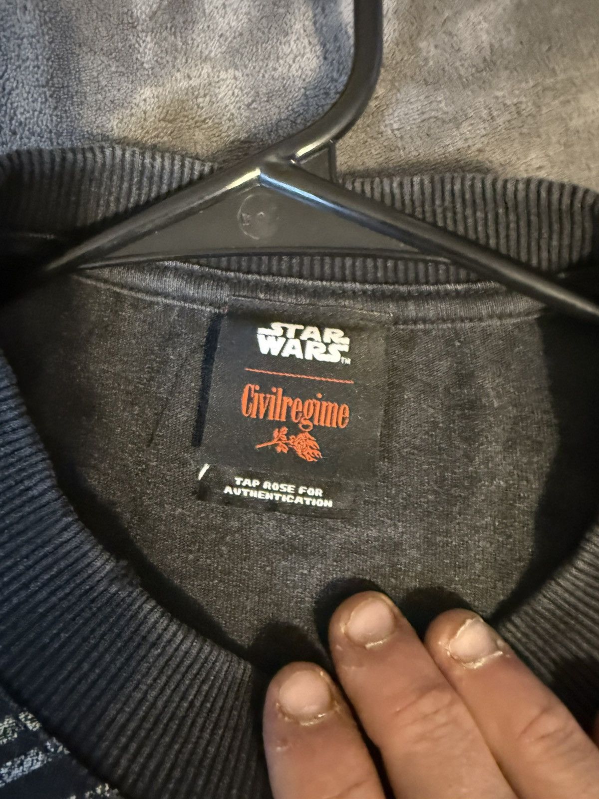 Civil Regime Civil Regime x Star Wars Darth Vader LS tee size LG Size US L / EU 52-54 / 3 - 4 Thumbnail