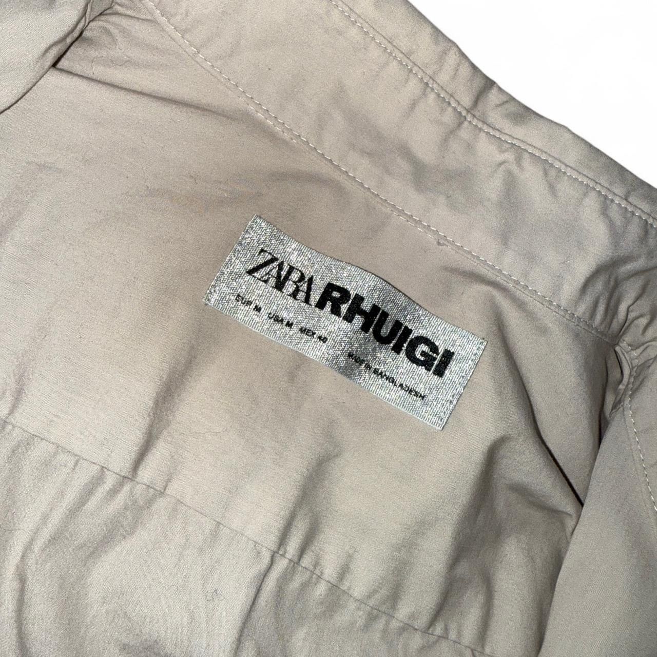 Rhude × Zara Zara x Rhuigi Beige Button Up Shirt Size US M / EU 48-50 / 2 - 2 Thumbnail