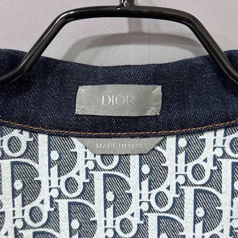 Dior Dior Leather brand denim jacket inside 2502-Nextarrow Size US M / EU 48-50 / 2 - 5 Thumbnail