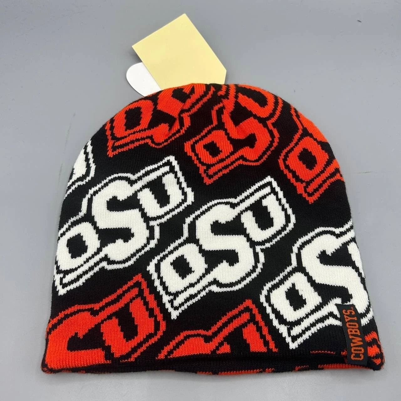 The Game Oklahoma State Cowboys Hat All Over Print Reversible Beanie Size ONE SIZE - 2 Thumbnail