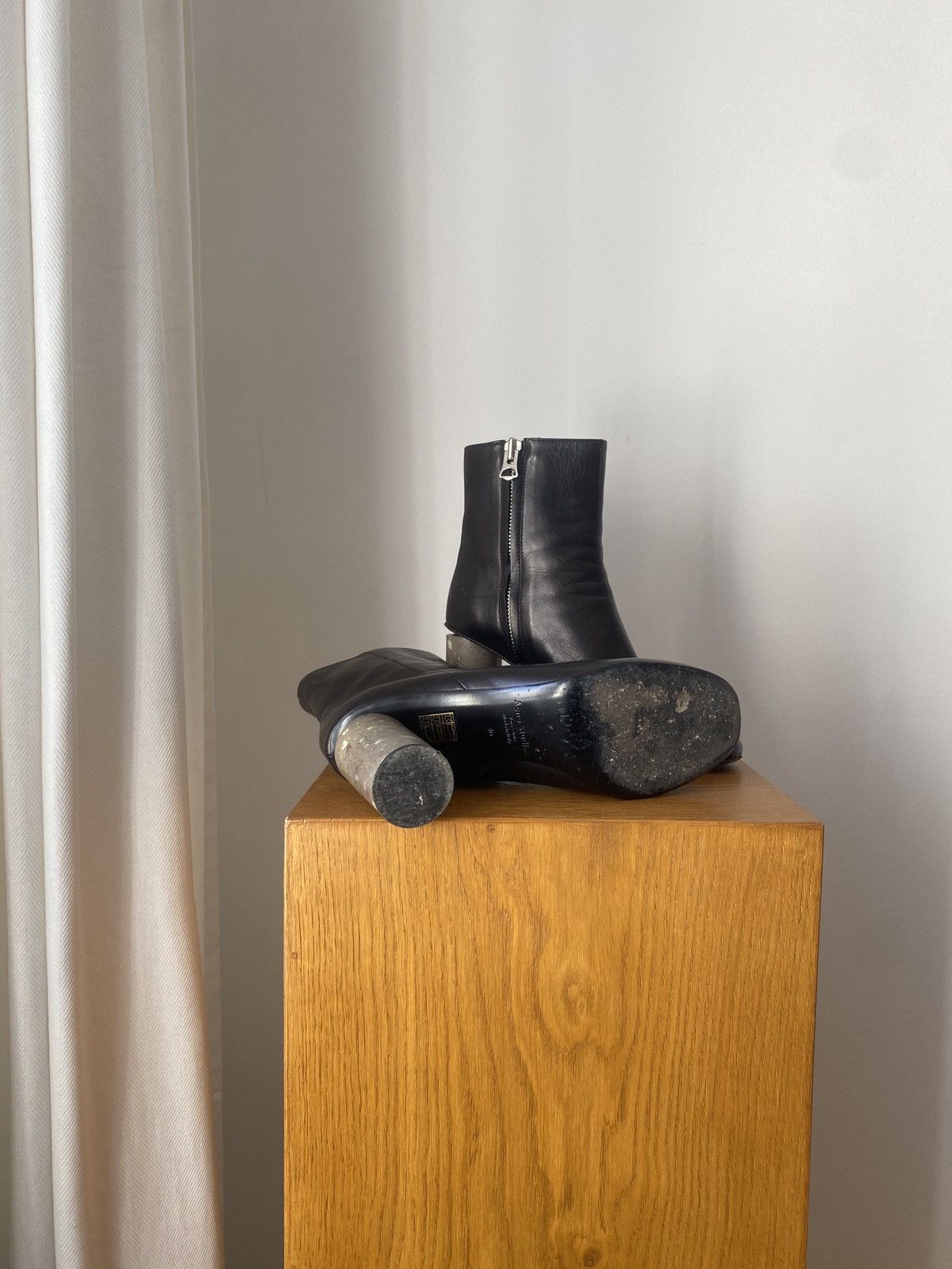 Acne Studios Acne Studios - Althea Black Terazzo Boot Size US 9 / IT 39 - 5 Thumbnail