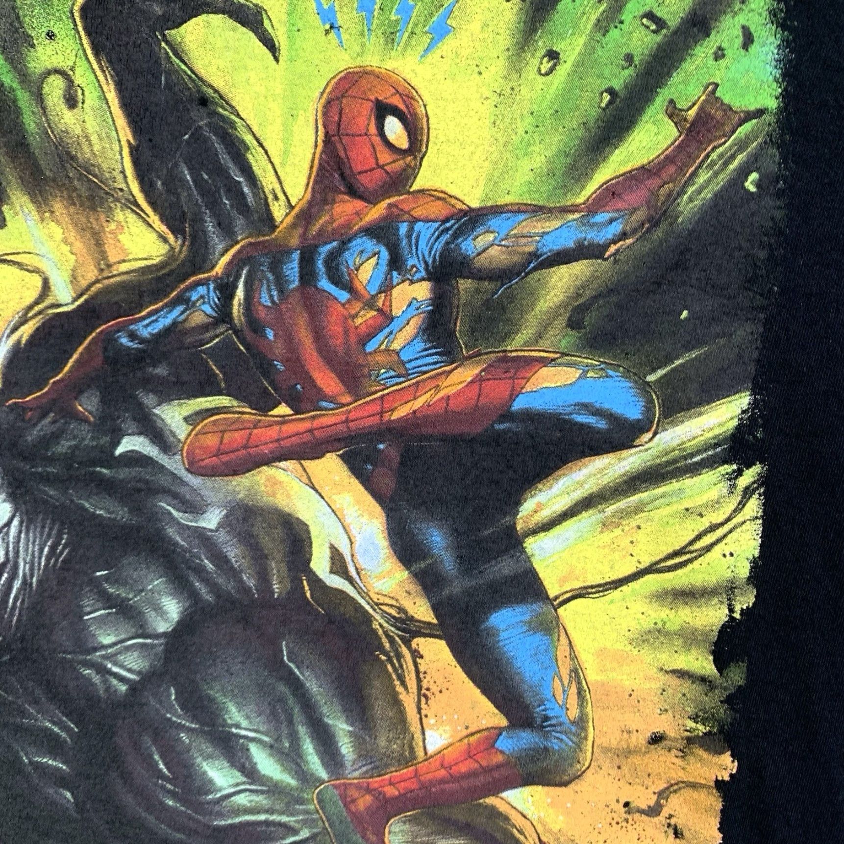 Vintage VINTAGE Marvel Mens T-Shirt XL Spider-Man Venom Graphic Short Sleeve Black Cotton Comics 2020s Size US XL / EU 56 / 4 - 5 Thumbnail