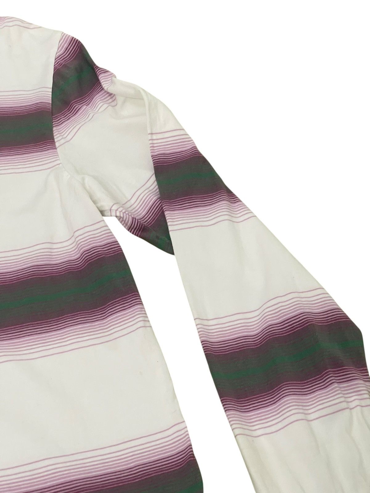 Unused Striped Shirt Unused Japan Ready Made Grunge 6🟩7 Size US M / EU 48-50 / 2 - 15 Thumbnail