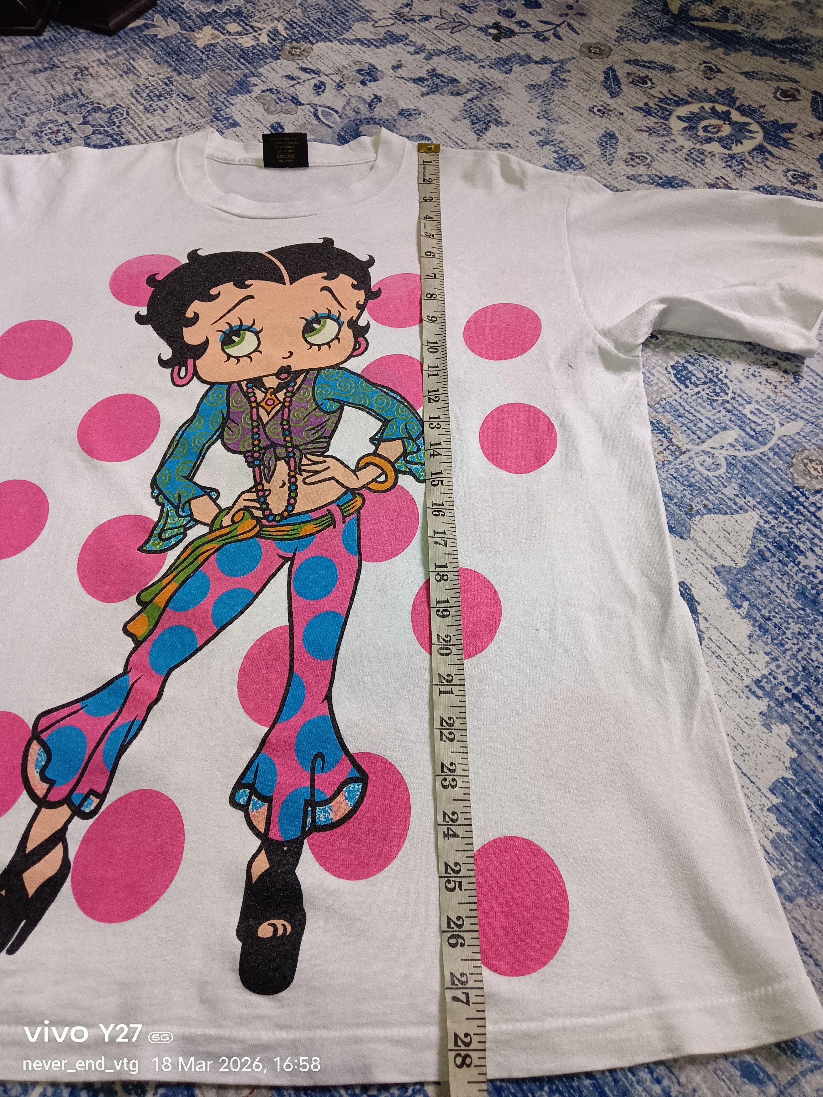 Vintage Vintage Betty Boop Size US L / EU 52-54 / 3 - 7 Thumbnail