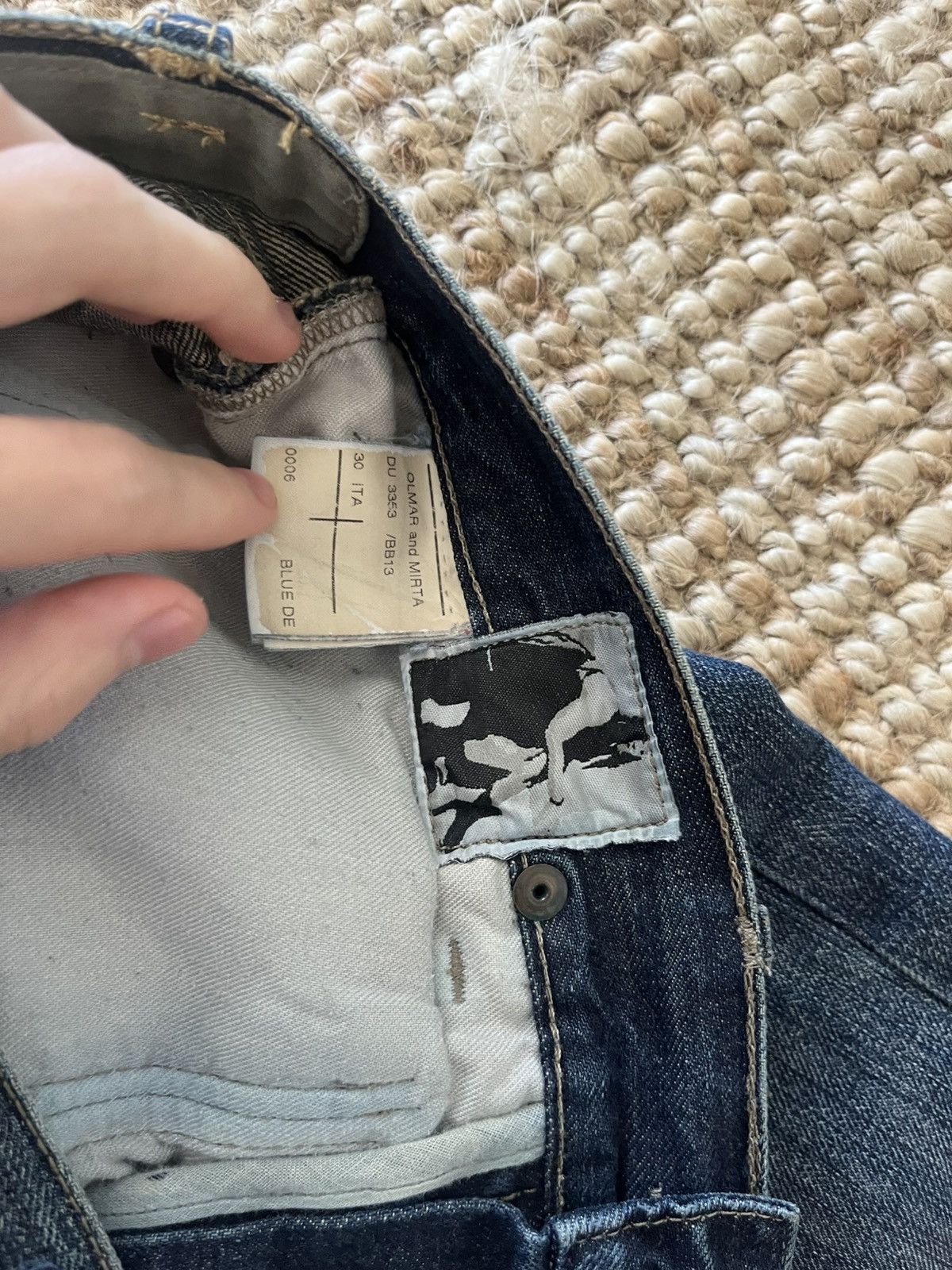 Rick Owens × Rick Owens Drkshdw Rick Owens Olmar and Mirta straight denim Size US 30 / EU 46 - 3 Thumbnail