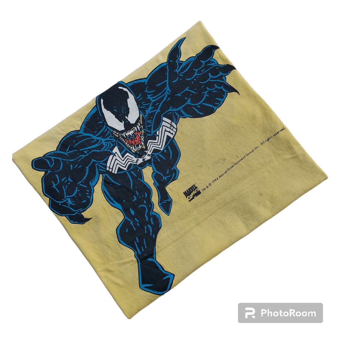 Marvel Comics × Vintage 💥Vintage 90's Marvel Comics Venom T Shirt Size US M / EU 48-50 / 2 - 3 Thumbnail