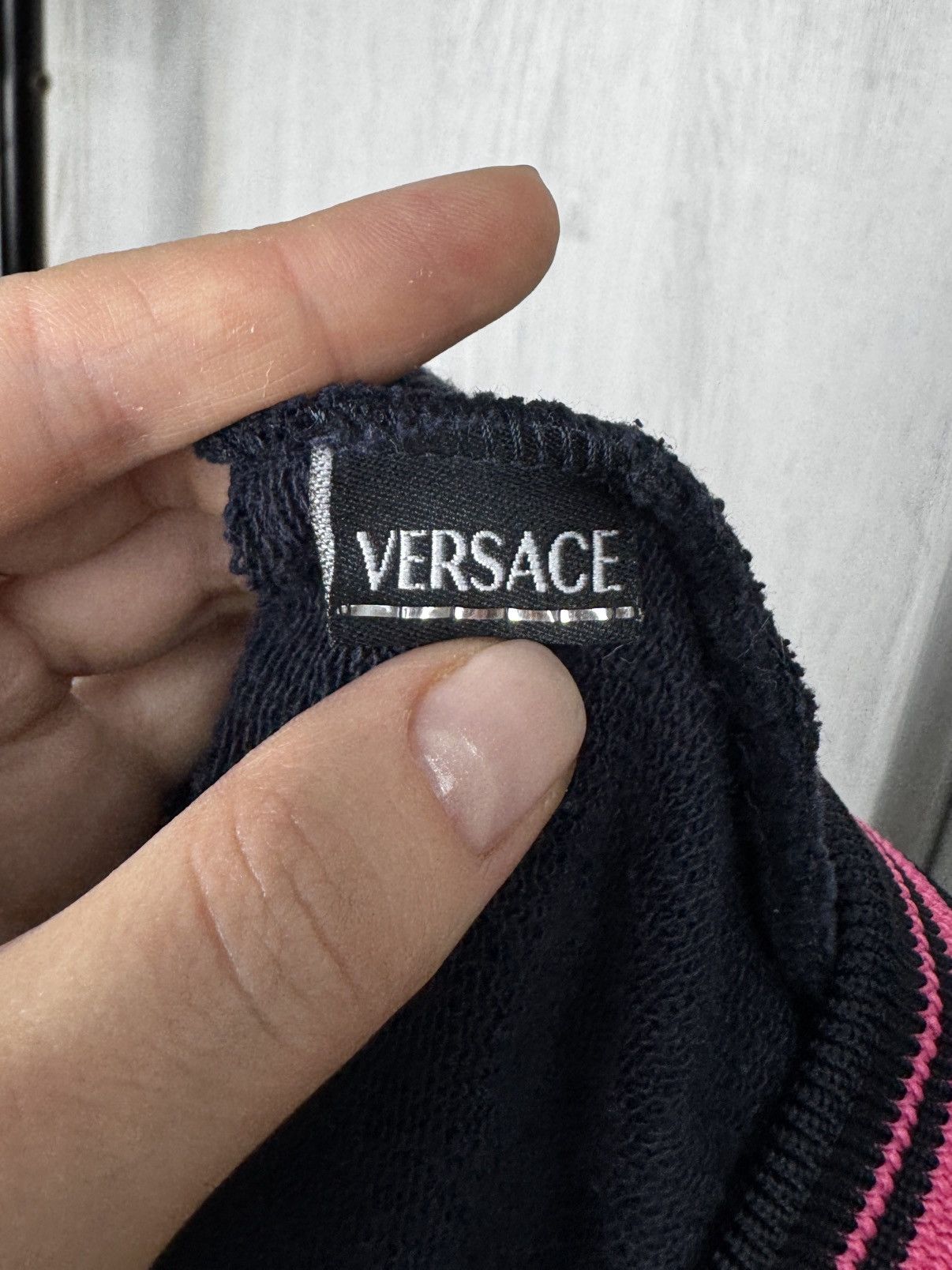 Versace Versace Sport Full Zip Hoodie Big Back Logo Womens size M Size M / US 6-8 / IT 42-44 - 11 Thumbnail