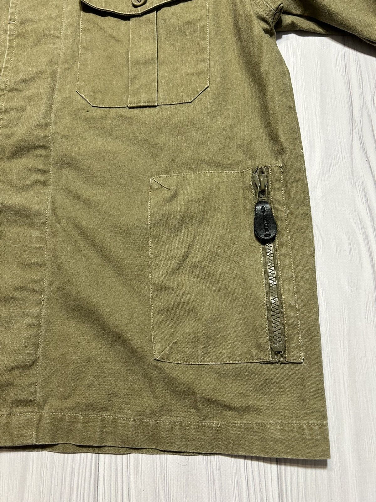 Avirex Vintage Military Avirex USA Army Patch Button Up Jacket Size US M / EU 48-50 / 2 - 7 Thumbnail