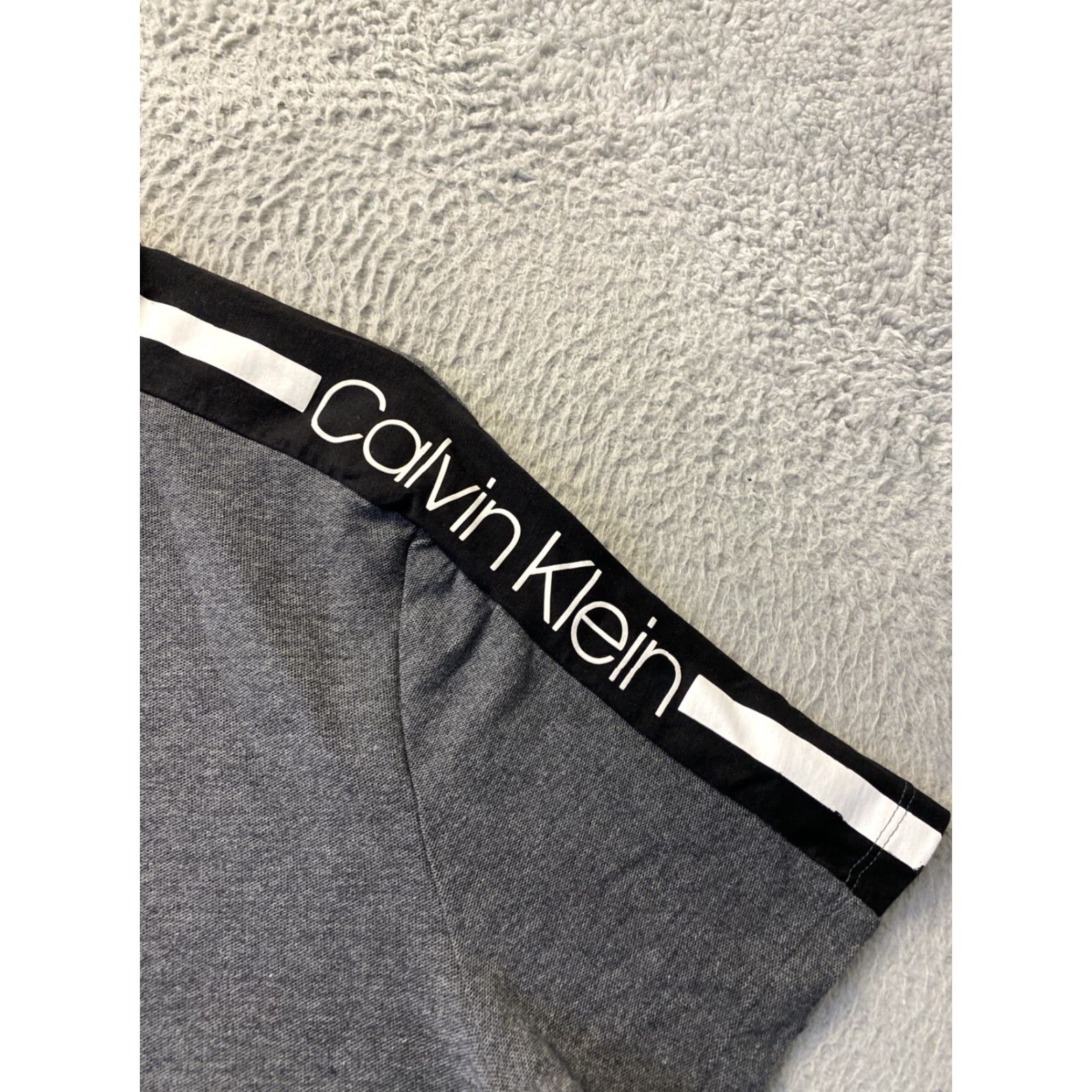 Calvin Klein VINTAGE Calvin Klein Polo Shirt Mens L Gray Cotton Logo Short Sleeve 80s Size US L / EU 52-54 / 3 - 3 Thumbnail