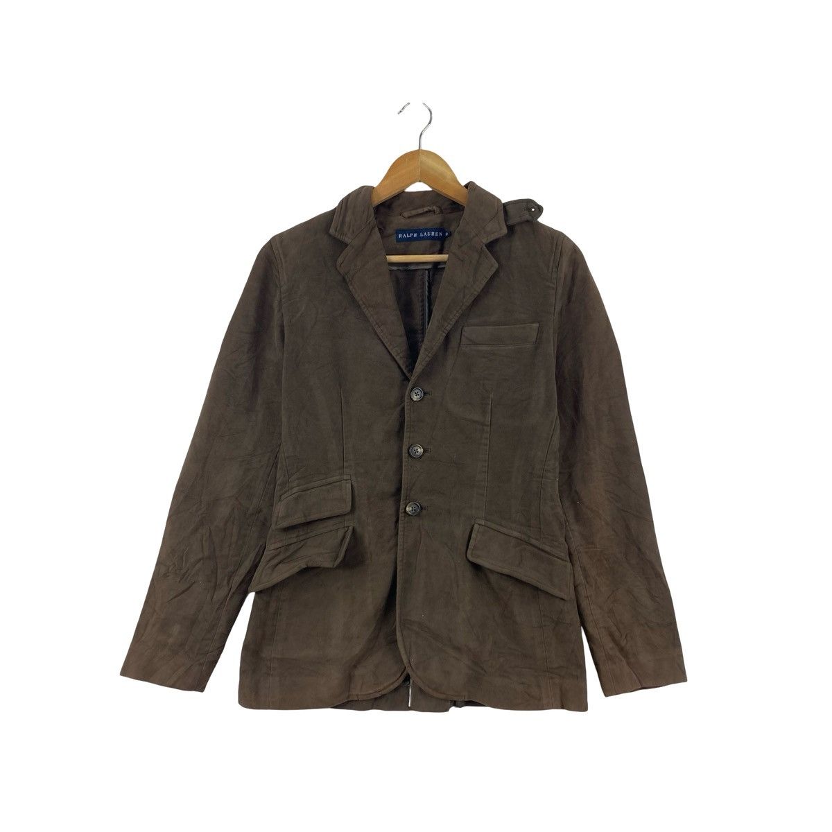 Polo Ralph Lauren Vintage RALPH LAUREN Suede Style Blazer Jacket Casual Size XS / US 0-2 / IT 36-38 - 4 Thumbnail