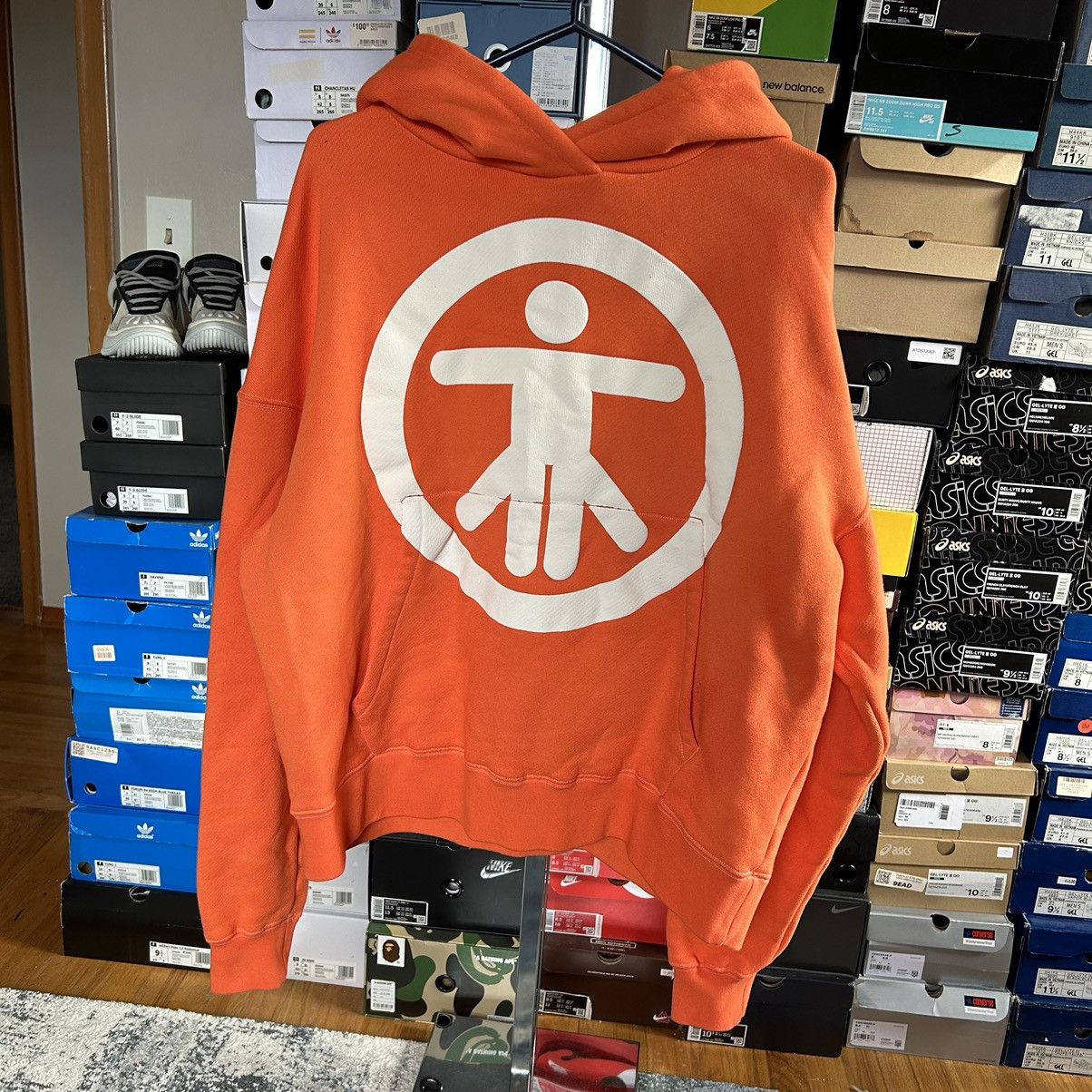 Other ORANGE AELiZA iNDiViDUAL SYMBOL CROPPED HOODiE ViTRUViAN MAN Size US L / EU 52-54 / 3 - 6 Thumbnail