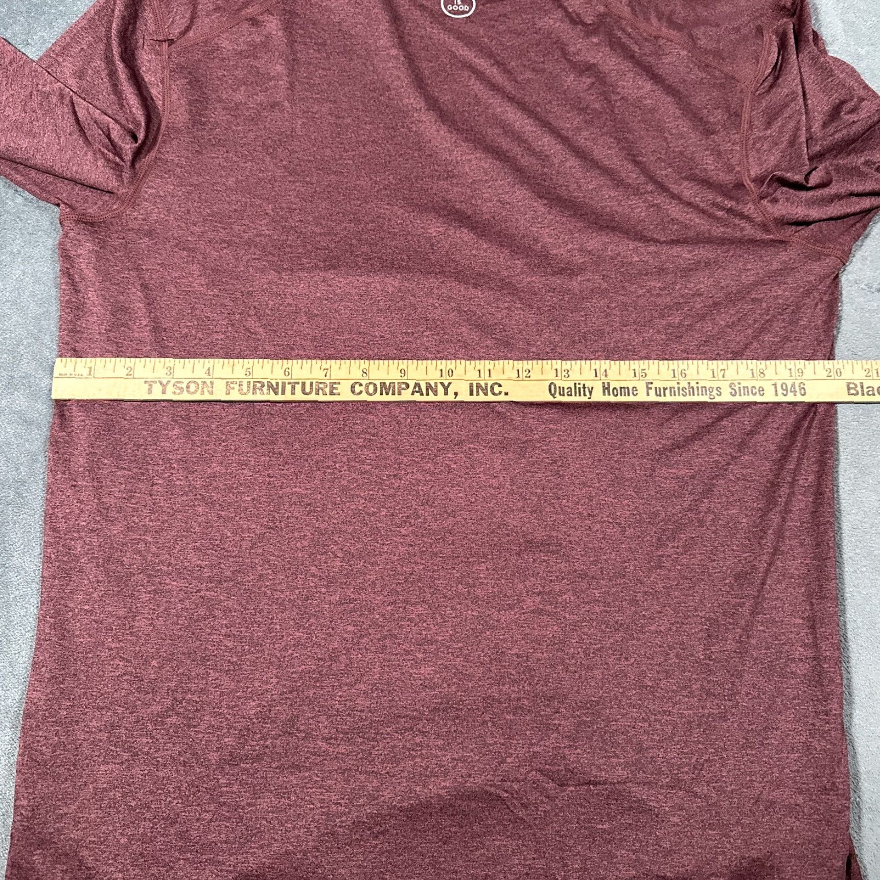 Life is Good Life Is Good Shirt Mens M Brown Nature Outdoor Graphic Print Long Sleeve Crew Neck 90s? (Wait) Size US M / EU 48-50 / 2 - 6 Thumbnail