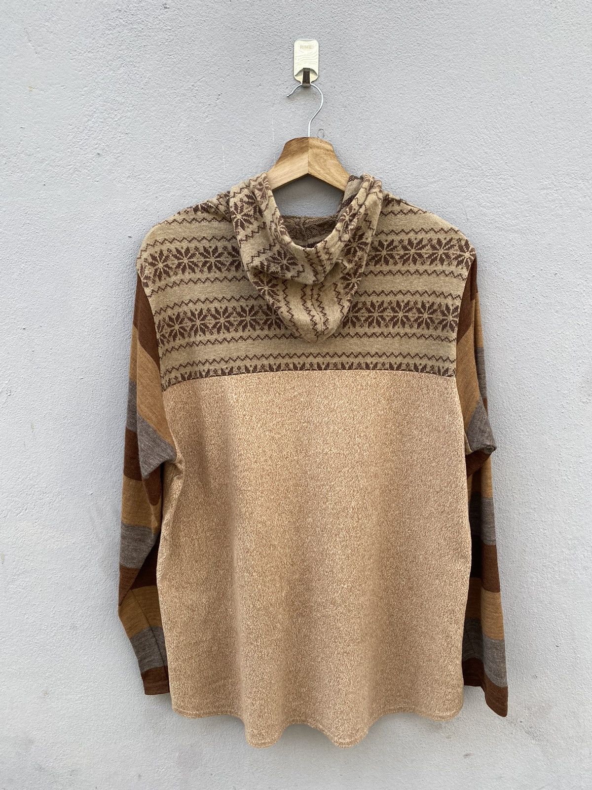 Hai Sporting Gear × Issey Miyake Vintage HAI SPORTING GEAR Native / Navajo Hoodie Size US M / EU 48-50 / 2 - 10 Thumbnail