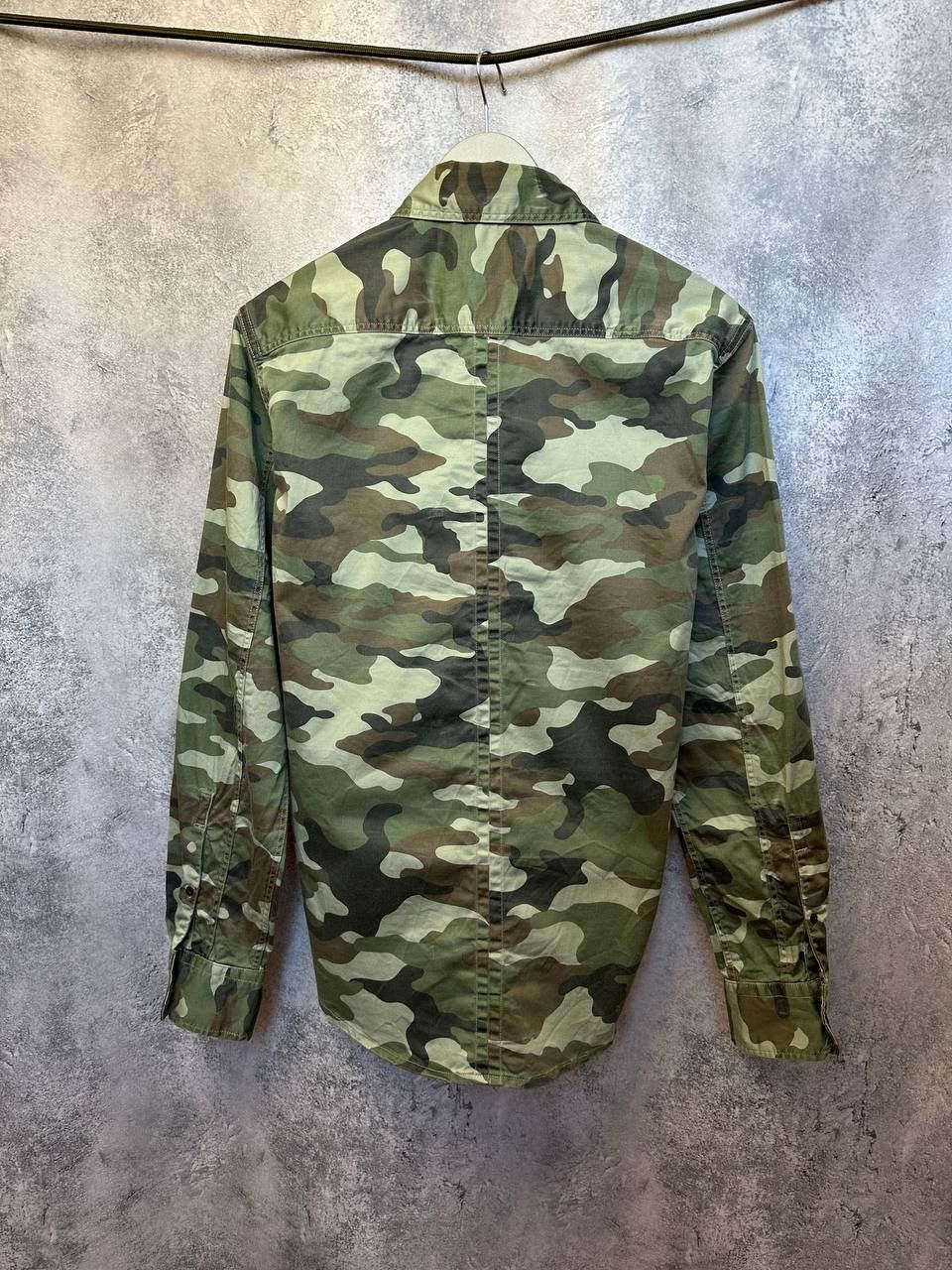 Replay Replay Camouflage Overshirt Full Zip Jacket Shirt US Army Size US L / EU 52-54 / 3 - 3 Thumbnail