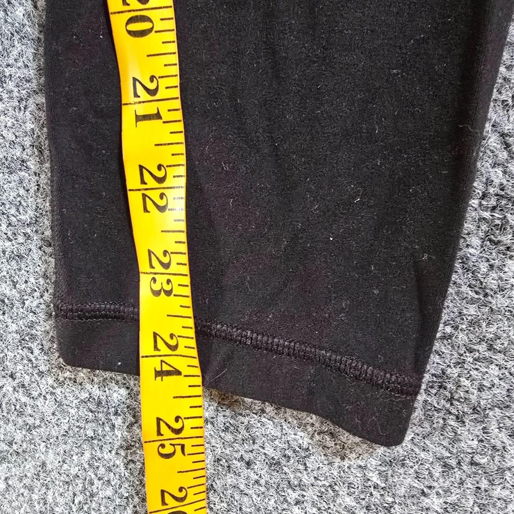 Athleta Athleta Pants Womens Medium Black Elation 7/8 Cropped Stretch Athletic Size 32" / US 10 / IT 46 - 6 Thumbnail