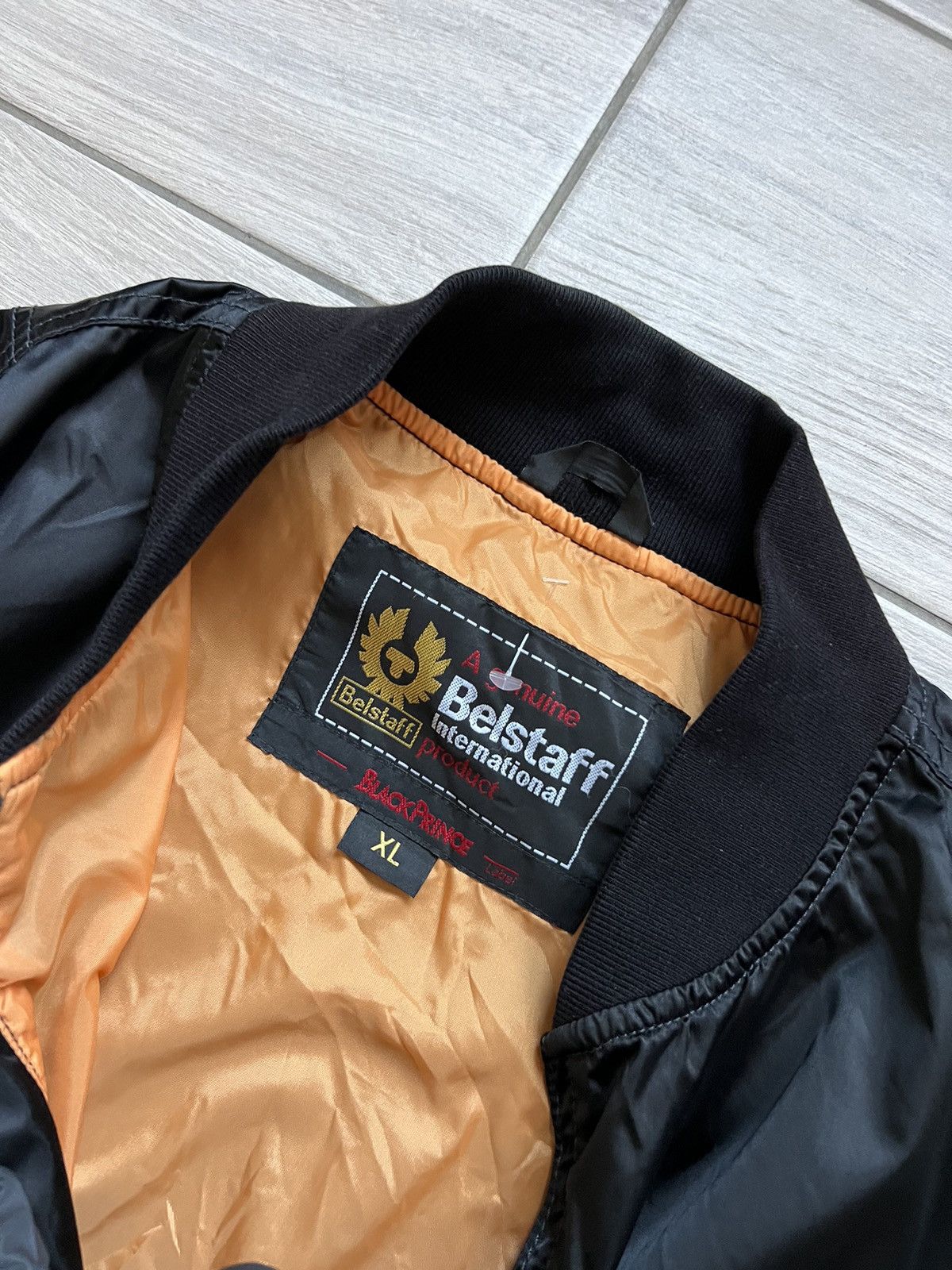 Other BELSTAFF VINTAGE 90s OLD SCHOOL BOMBER MOTO JACKET Size US XL / EU 56 / 4 - 15 Thumbnail