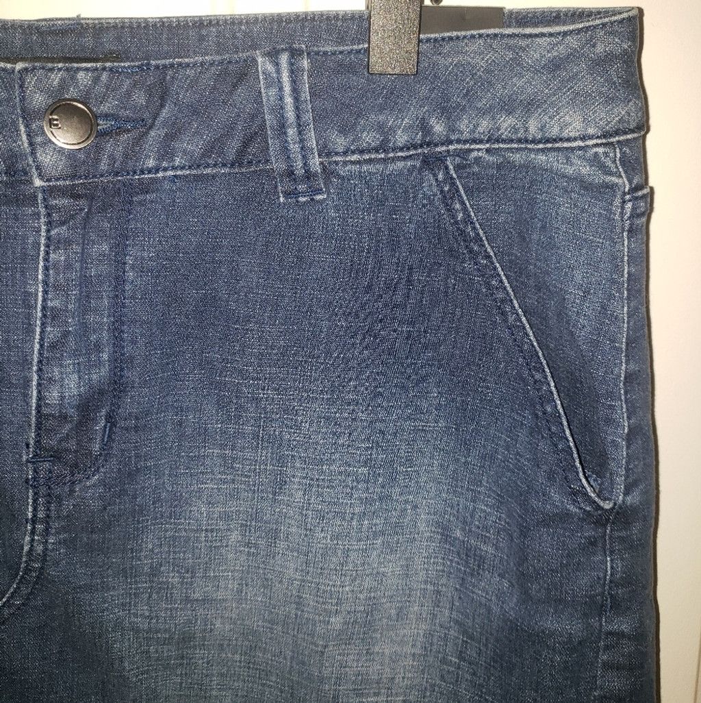 Other Glamour X Lane Bryant Limited Edition Denim Mini, Size 18 Size 40" / US 18 - 2 Thumbnail