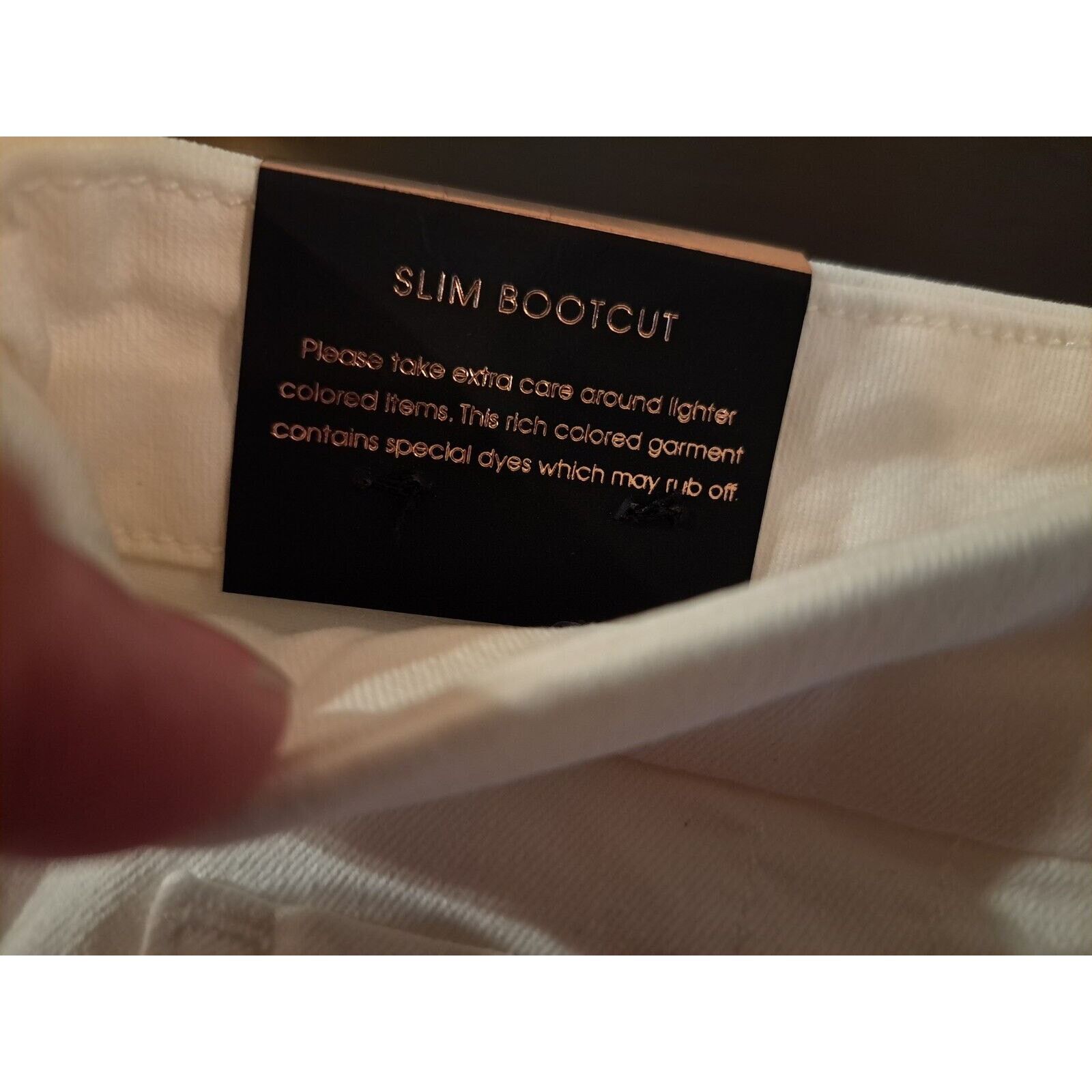 7 For All Mankind 7 For All Mankind Jen 7 Slim Bootcut Jeans Seven White 14 Size 36" / US 14 / IT 50 - 10 Thumbnail