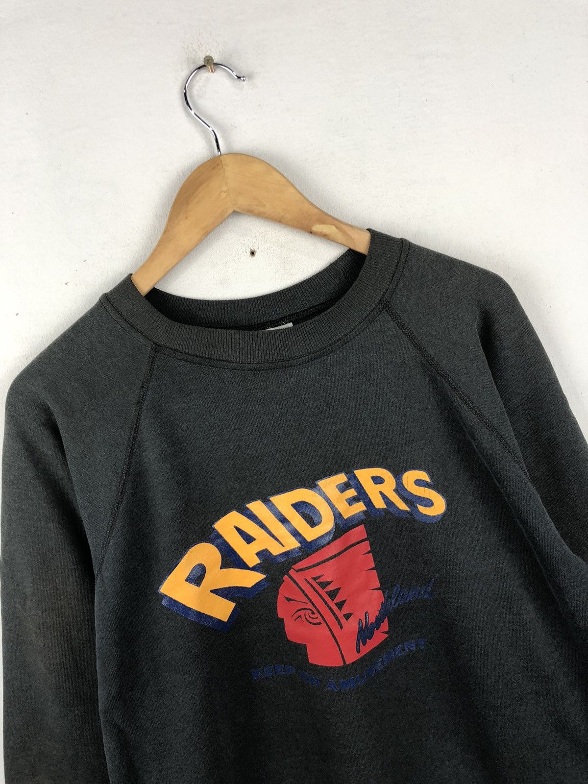 Vintage Vintage 90s Raiders Northland Sweatshirt Size US L / EU 52-54 / 3 - 2 Thumbnail