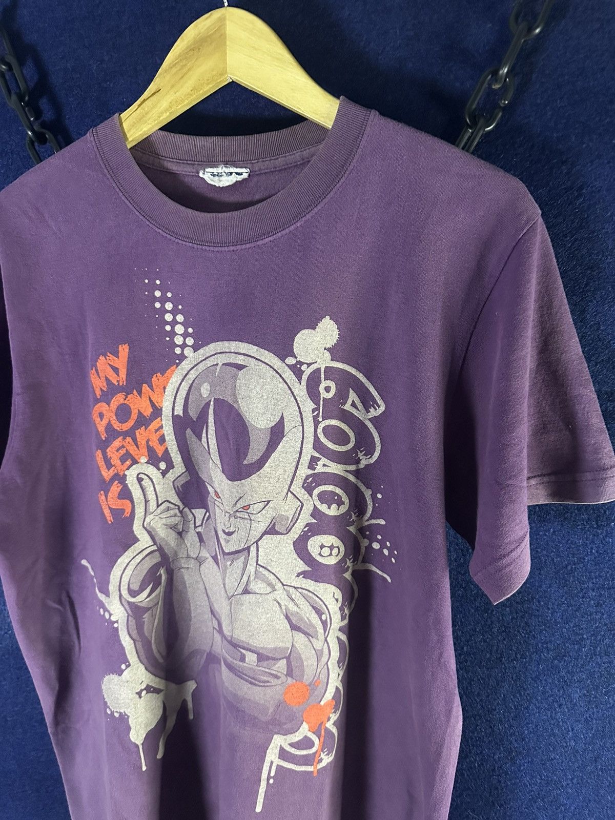 Anime 💥💥RARE💥💥Y2K Sunfaded Frieza Dragon Ball Z Tshirt Size US L / EU 52-54 / 3 - 2 Thumbnail