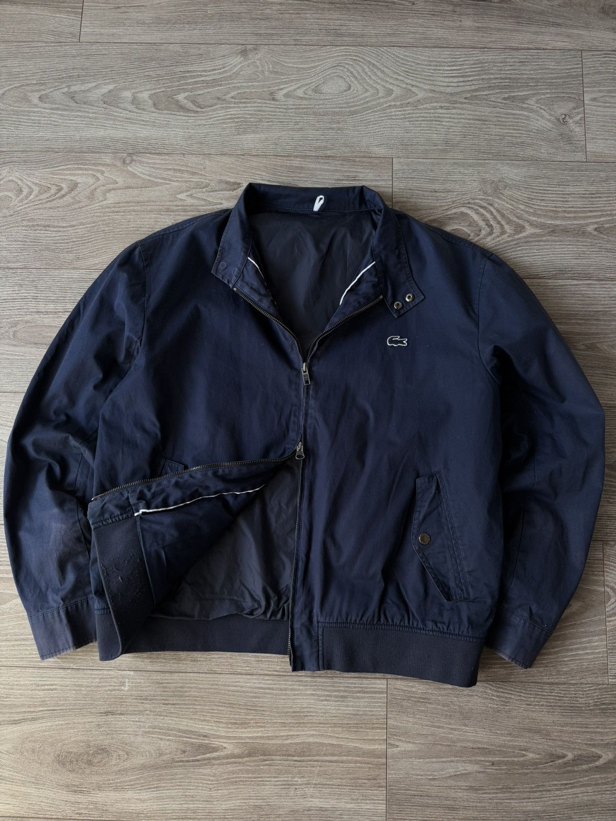 Lacoste Rare Lacoste Bomber Mens Jacket Size US XXL / EU 58 / 5 - 11 Thumbnail