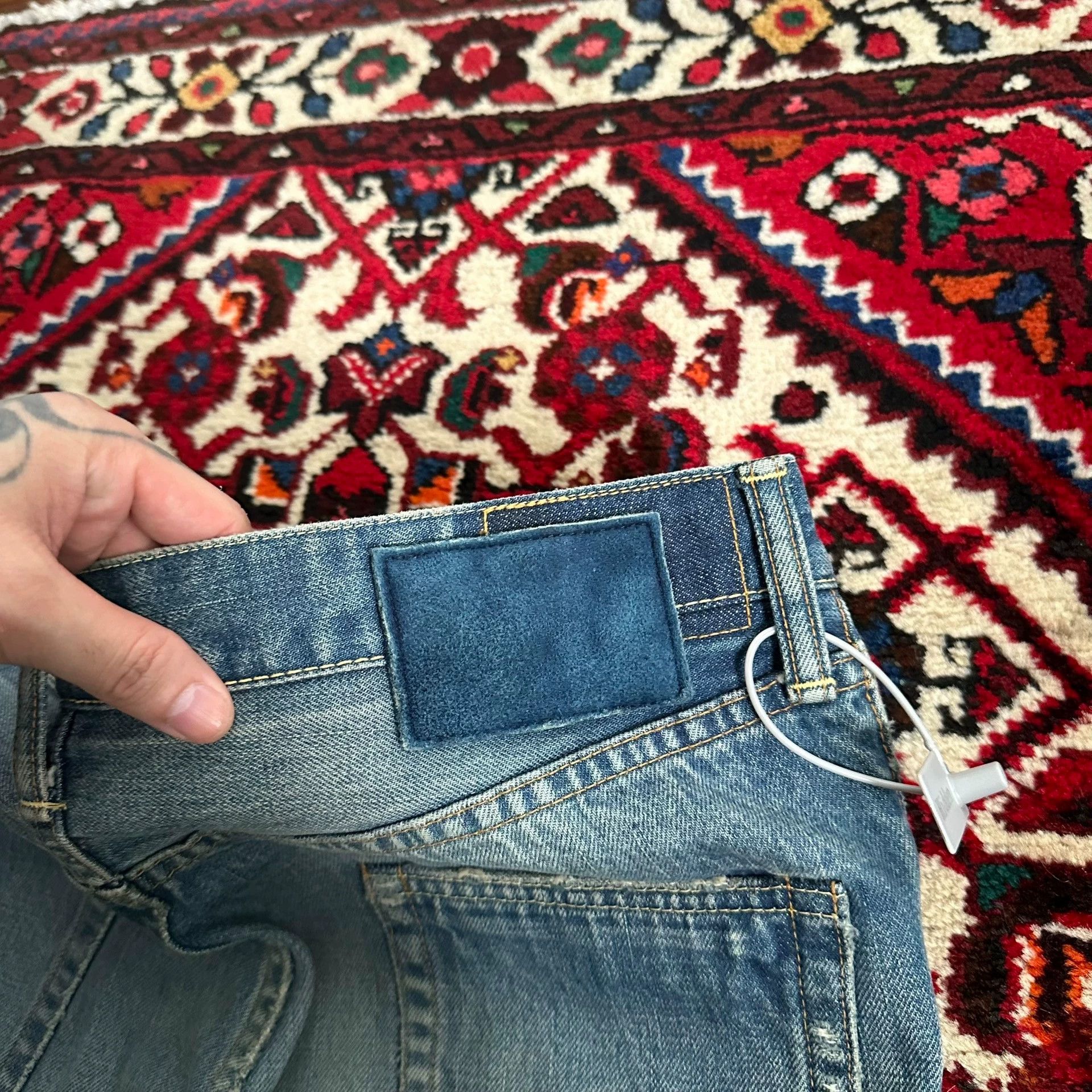 Visvim visvim 18ss 04d14 journeyman wide mud dyed W34L30 jeans Size US 32 / EU 48 - 6 Thumbnail