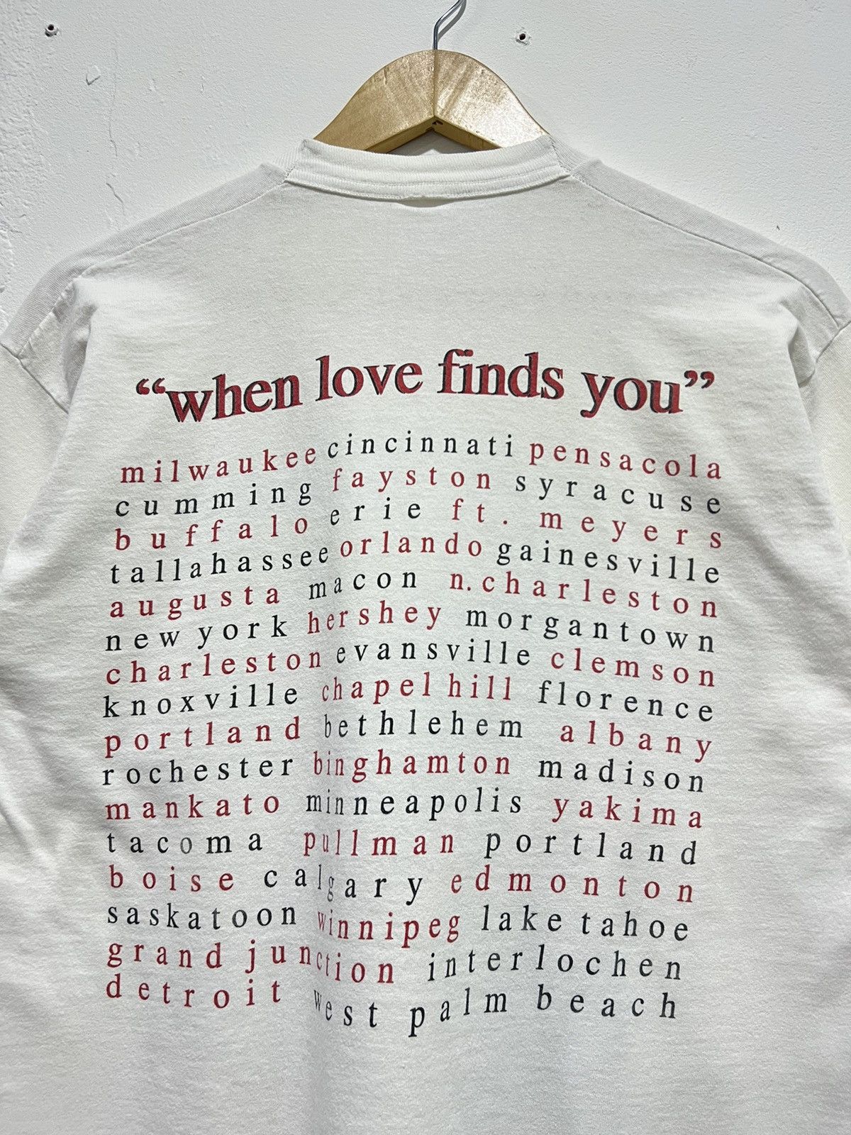 Band Tees × Vintage Vintage 90’s Vince Gill Tour Tshirt Size US L / EU 52-54 / 3 - 8 Thumbnail