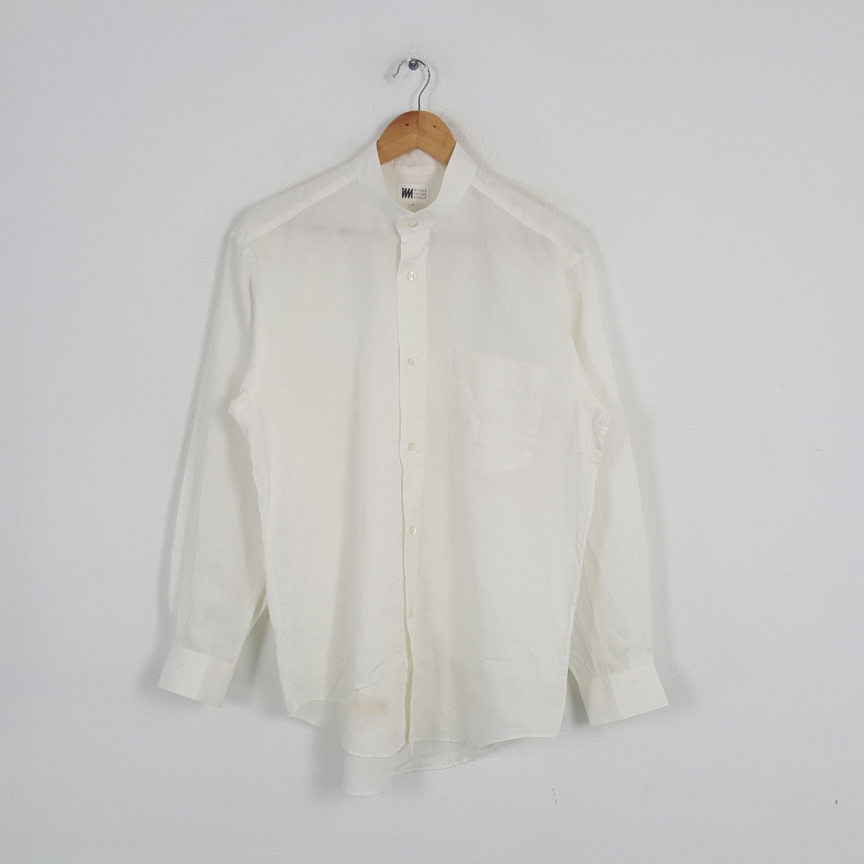 Issey Miyake × Japanese Brand × Vintage Vintage IM Issey Miyake Japanese Designer Shirt Button Up Size US L / EU 52-54 / 3 - 1 Thumbnail