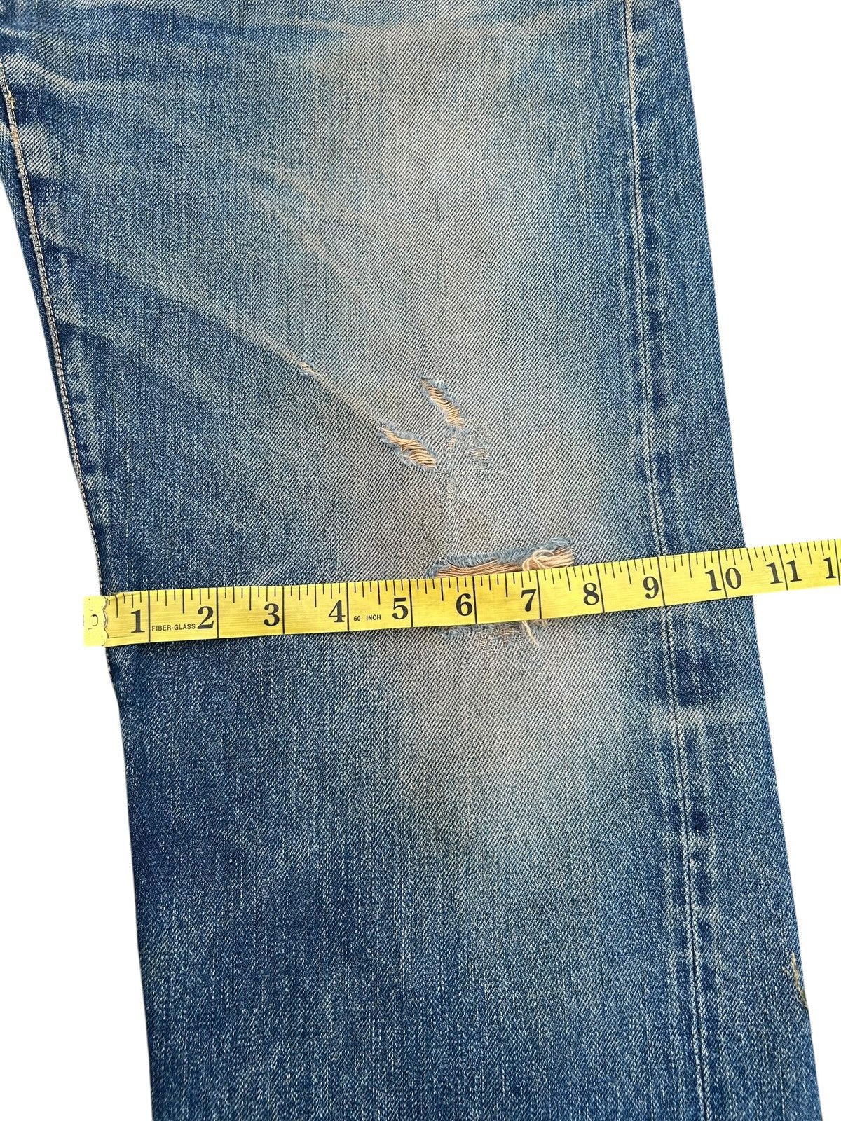 Kapital Vintage HR.Market Selvedge Distressed Denim Jeans Size US 32 / EU 48 - 18 Thumbnail