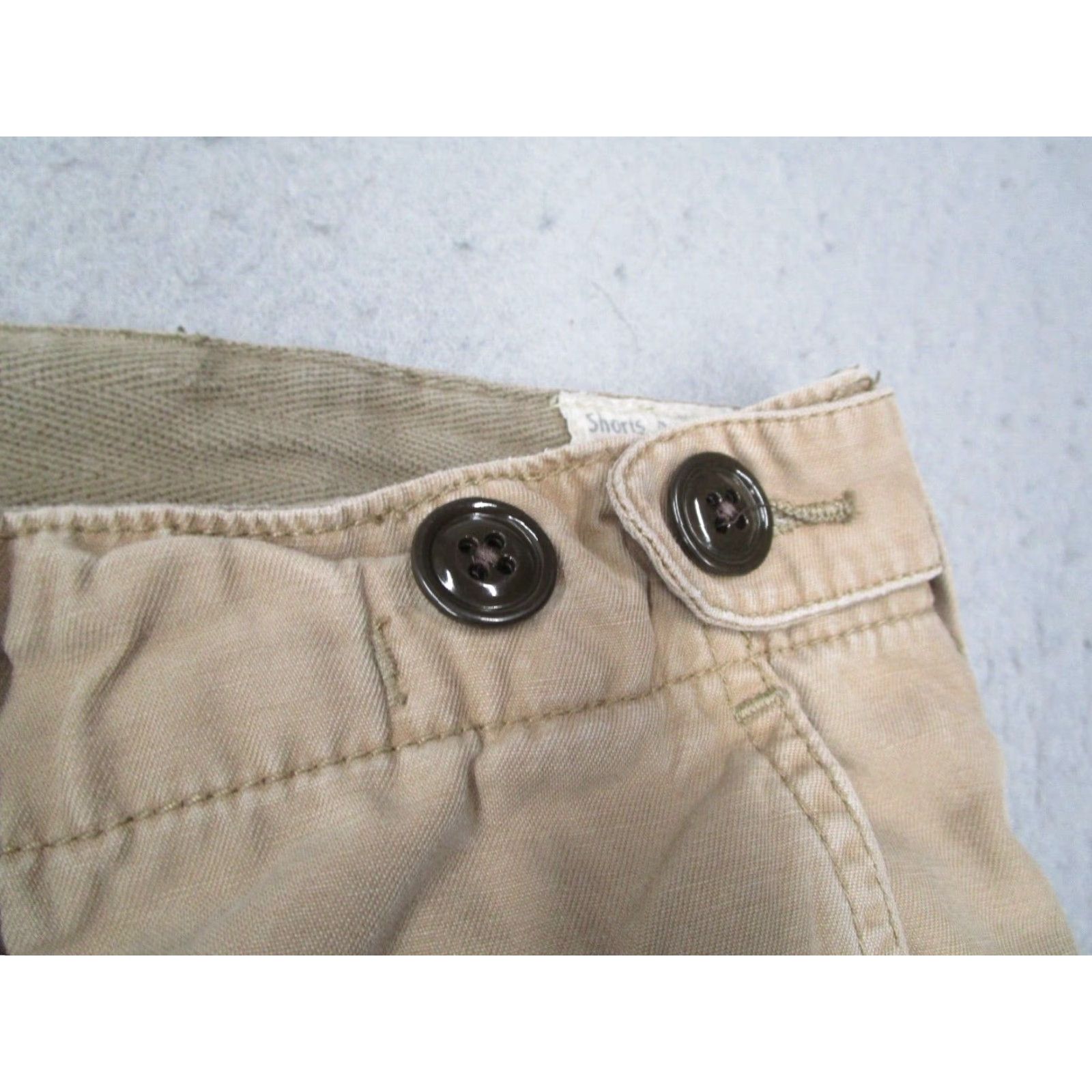 Polo Ralph Lauren Polo Ralph Lauren Cargo Shorts Mens 38 Beige Adjustable Waist 10" Cotton Casual Size US M / EU 48-50 / 2 - 5 Thumbnail