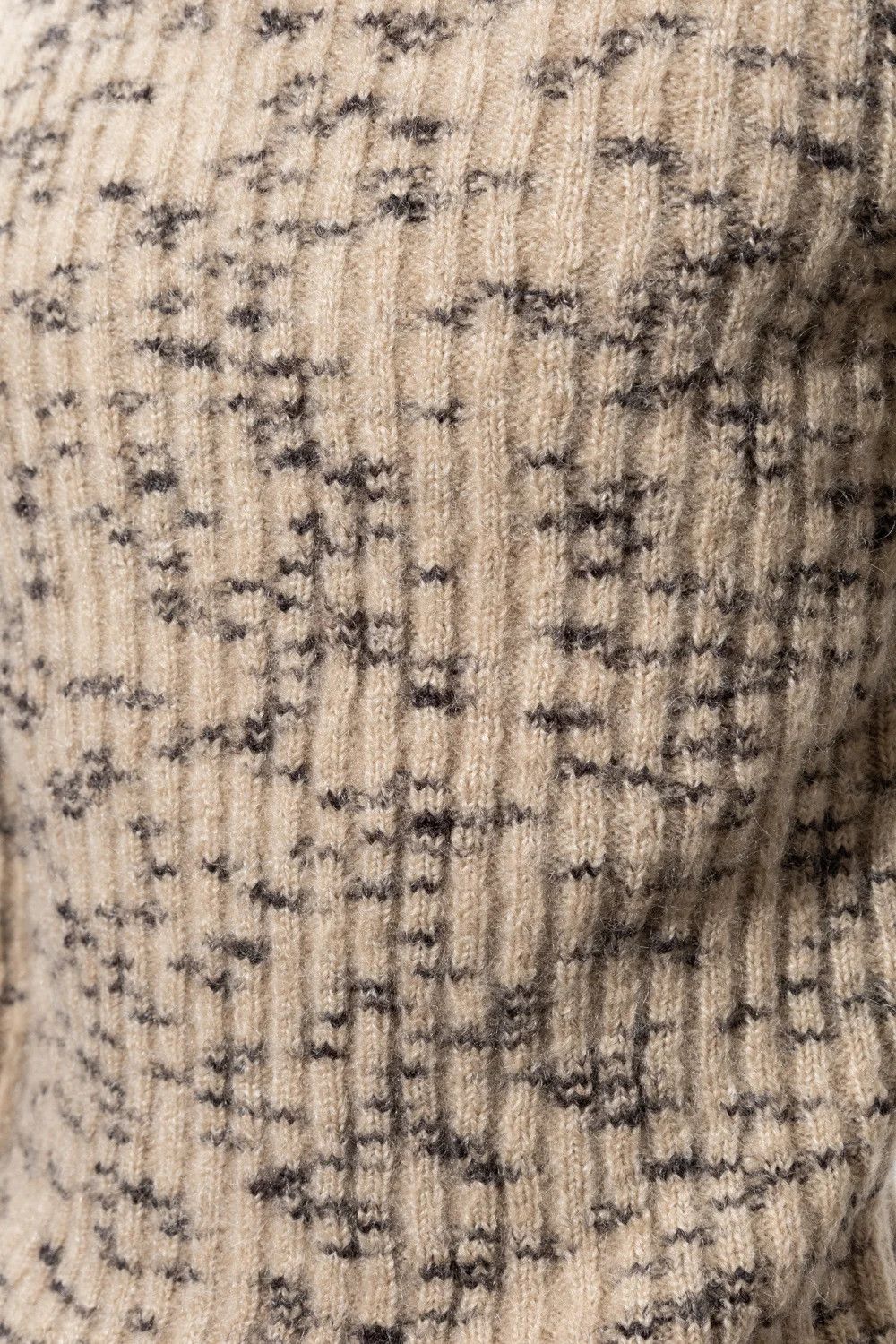 Raf Simons o1y0325 Turtleneck Sweater in Beige/Black Size US XS / EU 42 / 0 - 2 Thumbnail