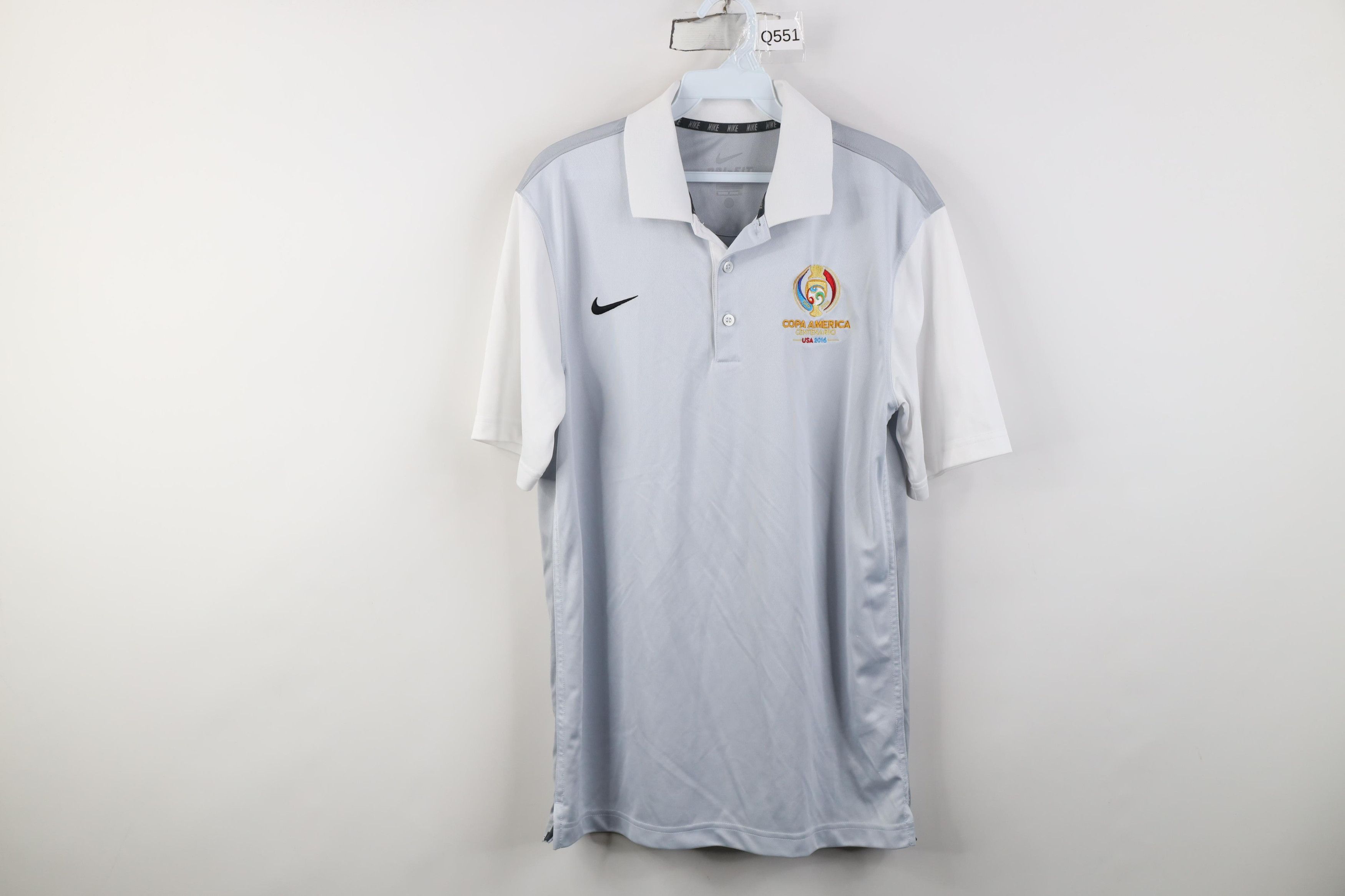 Nike Nike 2016 Copa America Centenario Soccer Futbol Golf Polo Size US S / EU 44-46 / 1 - 1 Thumbnail